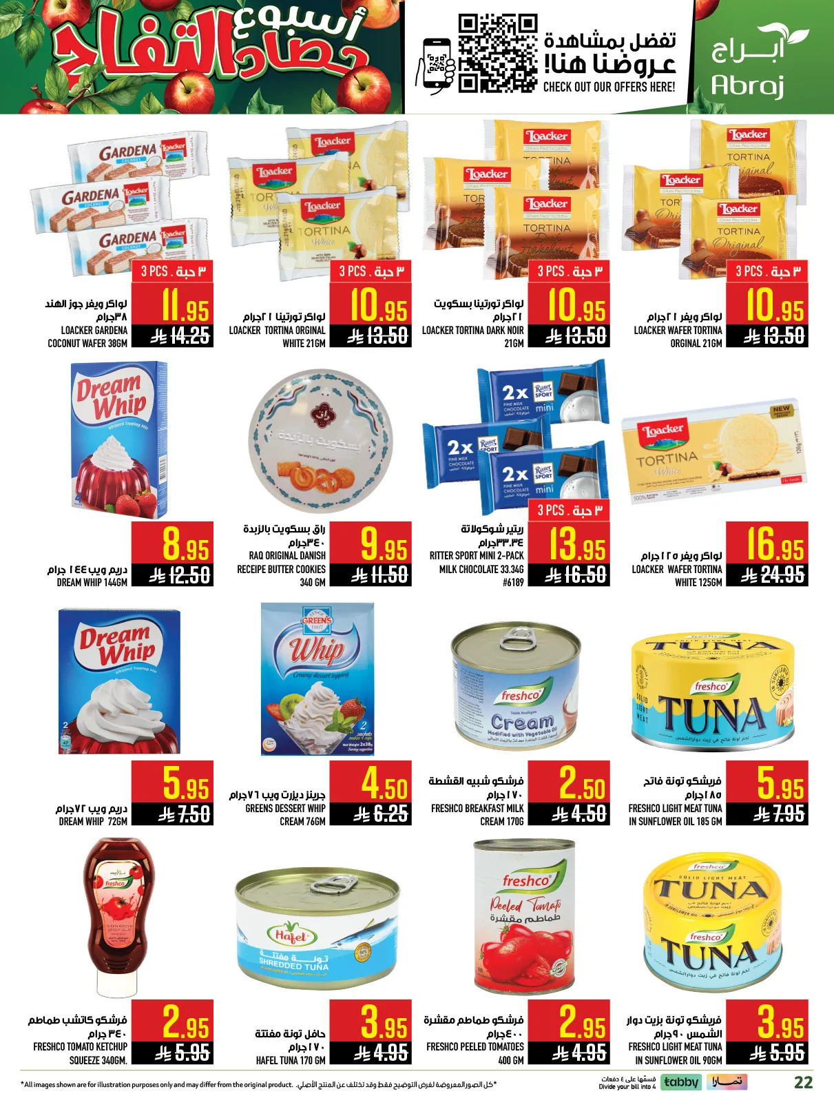 Harvest Week Offers - Al Zaidy from Abraj Hypermarket until 21st April - Abraj Hypermarket KSA Offers & Promotions — page 20