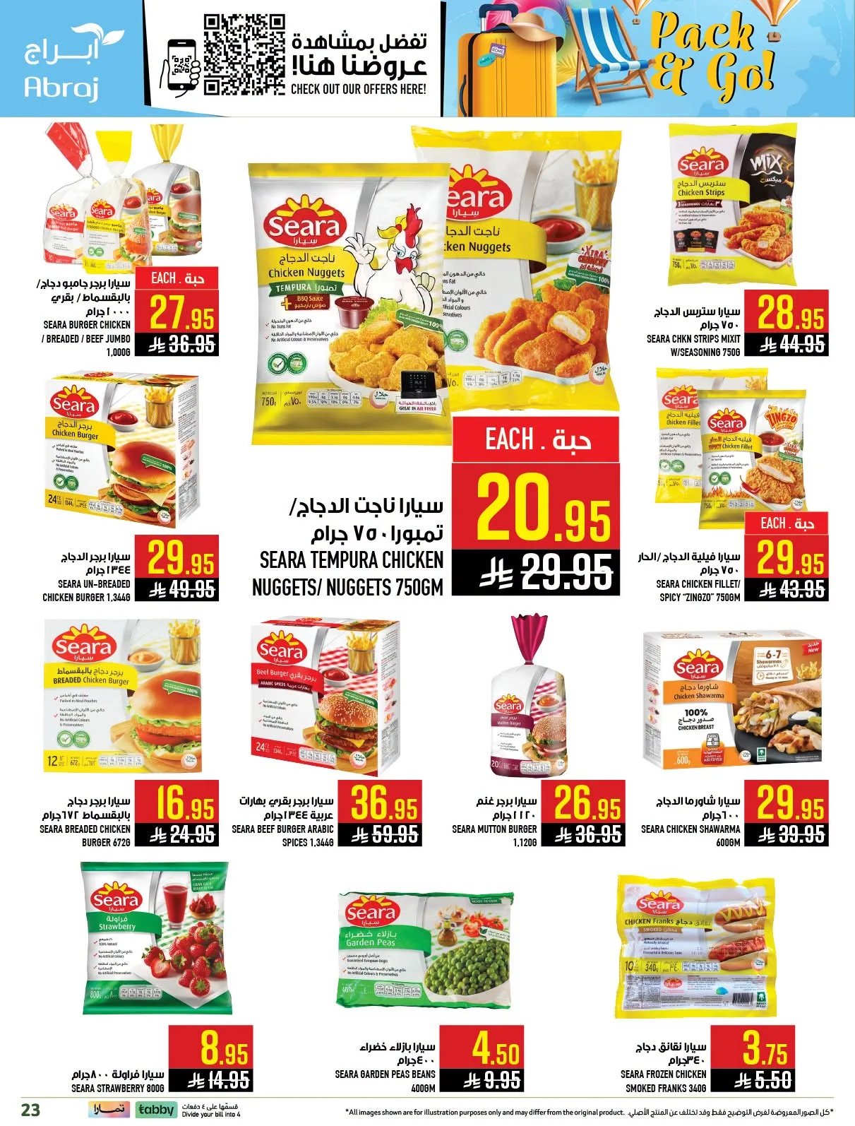 Pack Your Bag & Go - Al Zaydi from Abraj Hypermarket until 21st July - Abraj Hypermarket KSA Offers & Promotions — page 23