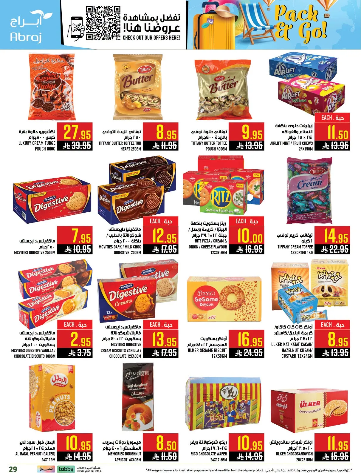 Pack Your Bag & Go - Al Zaydi from Abraj Hypermarket until 21st July - Abraj Hypermarket KSA Offers & Promotions — page 29