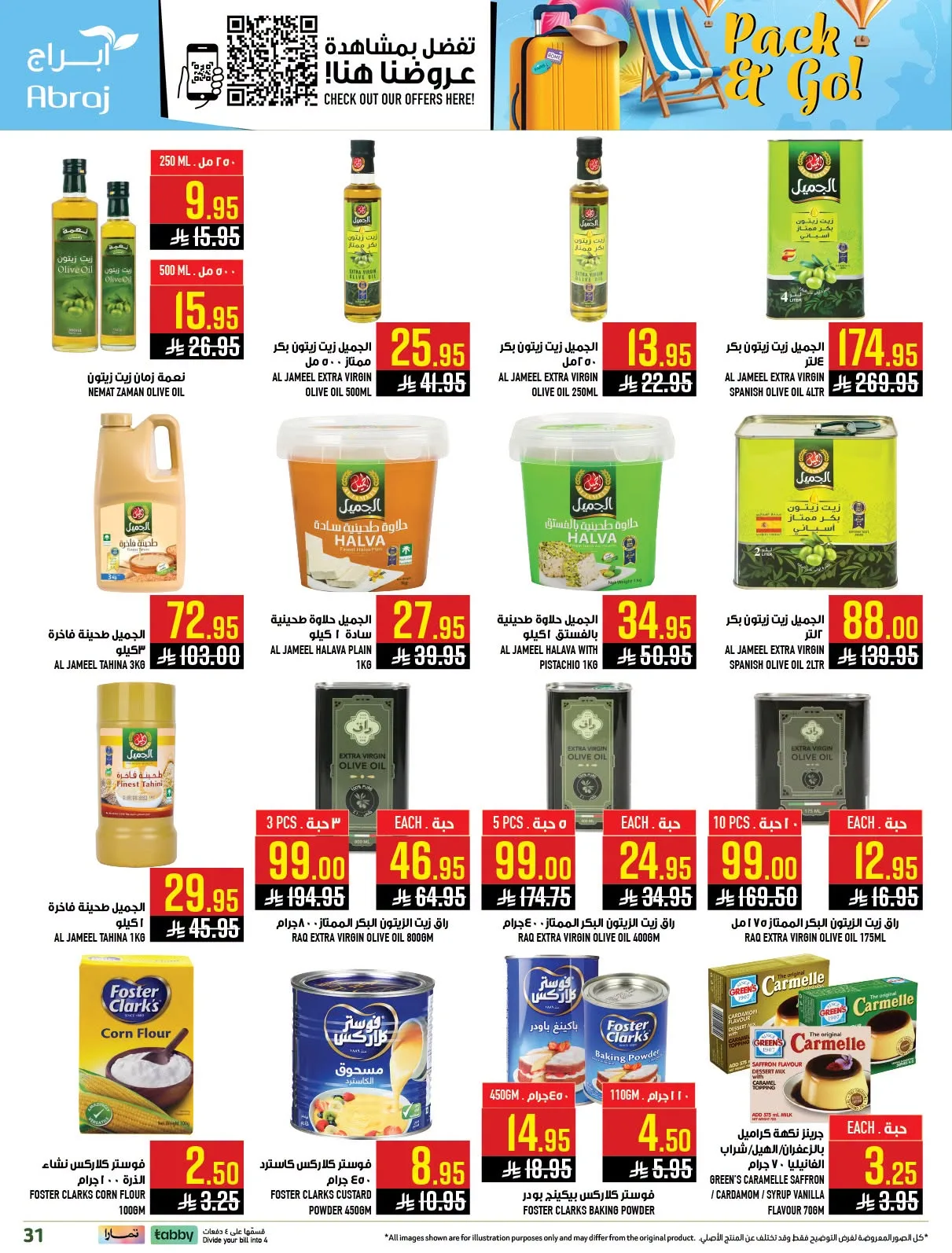 Pack Your Bag & Go - Al Zaydi from Abraj Hypermarket until 21st July - Abraj Hypermarket KSA Offers & Promotions — page 31