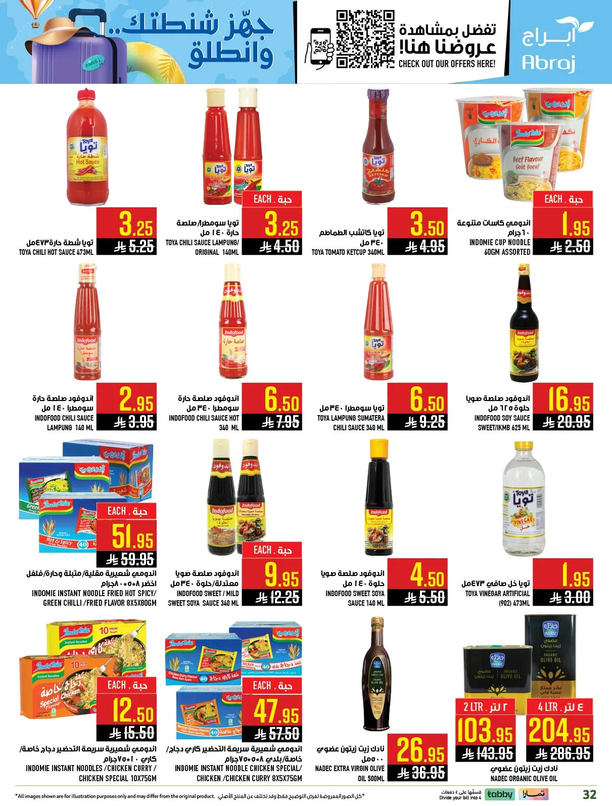 Pack Your Bag & Go - Al Zaydi from Abraj Hypermarket until 21st July - Abraj Hypermarket KSA Offers & Promotions — page 32
