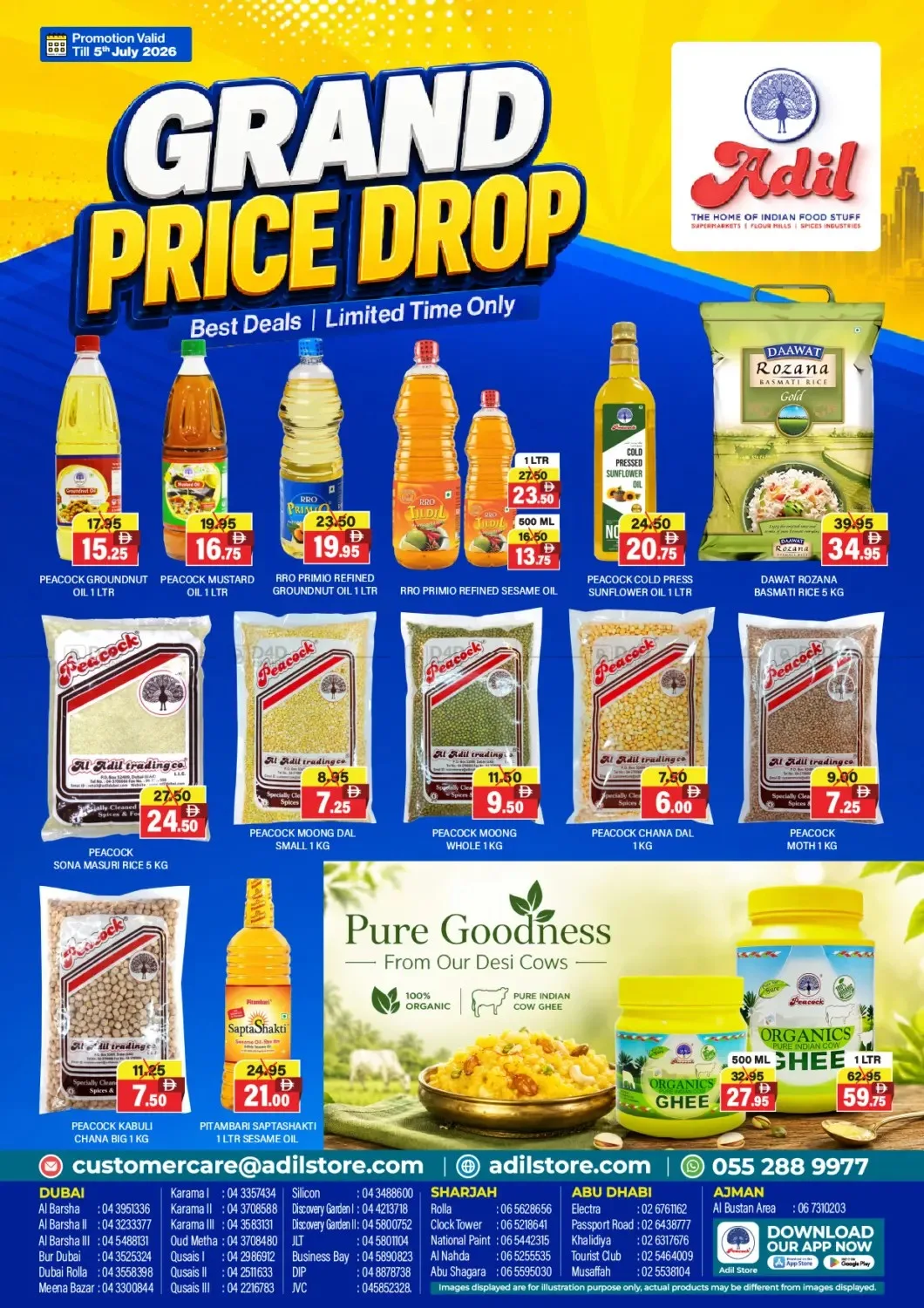 Price Drop from Al Adil until 5th July - Al Adil UAE Offers & Promotions catalogue cover