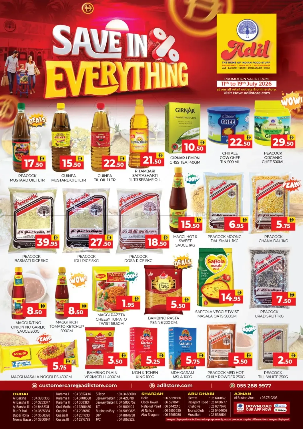 Save In Everything from Al Adil until 19th July - Al Adil UAE Offers & Promotions catalogue cover