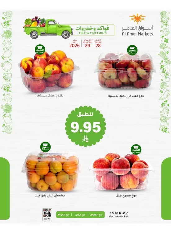 Summer Offers from Al Amer Market until 29th July - Al Amer Market KSA Offers & Promotions catalogue cover