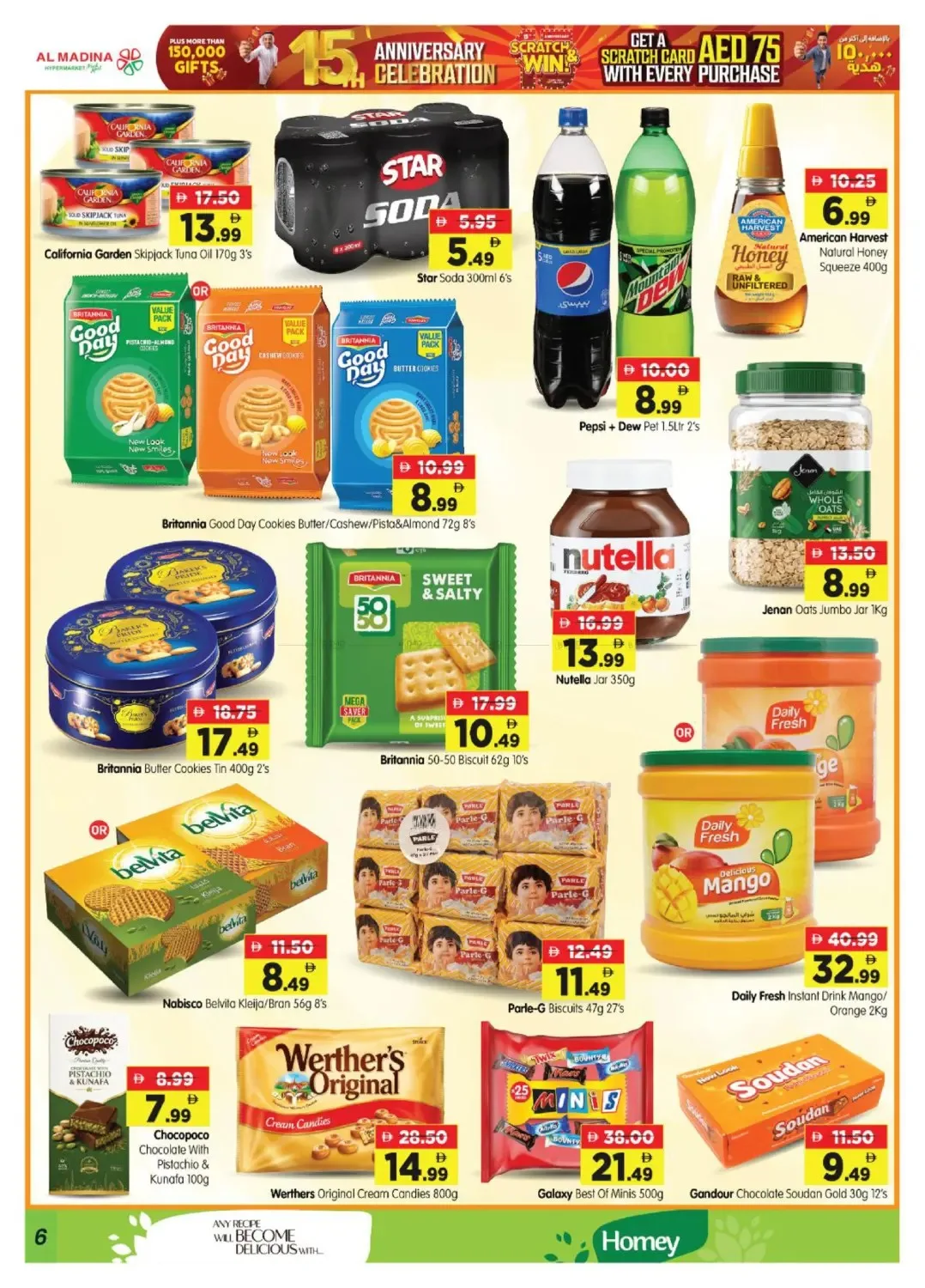 Mega Bargain Bonanza - Al Raha & Al Nasr, Abu Dhabi from Al Madina Hypermarket until 2nd August - Al Madina Hypermarket UAE Offers & Promotions — page 6