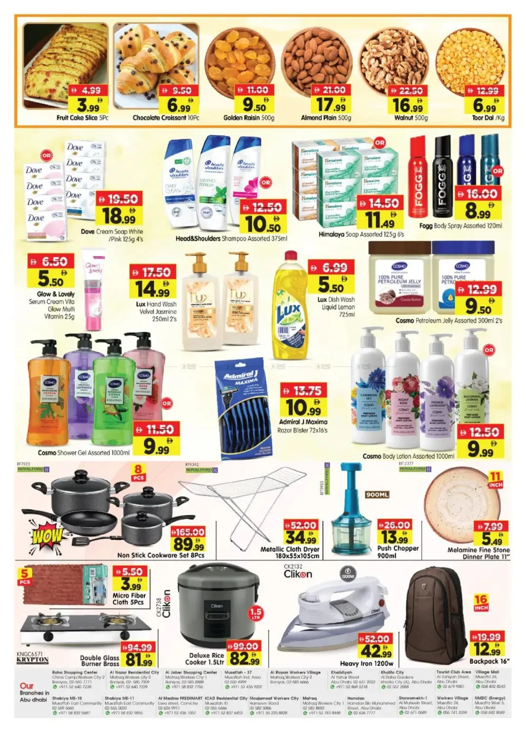 Mega Bargain Bonanza - Hamdan Street, Abu Dhabi from Al Madina Hypermarket until 2nd August - Al Madina Hypermarket UAE Offers & Promotions — page 3