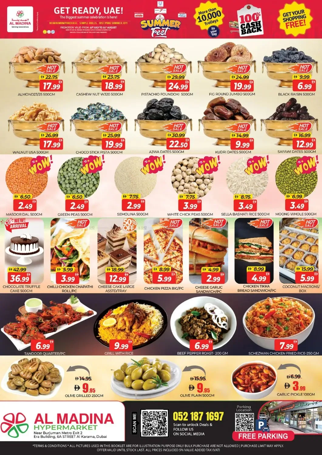 Summer Fest - Karama, Dubai from Al Madina Hypermarket until 2nd August - Al Madina Hypermarket UAE Offers & Promotions — page 3