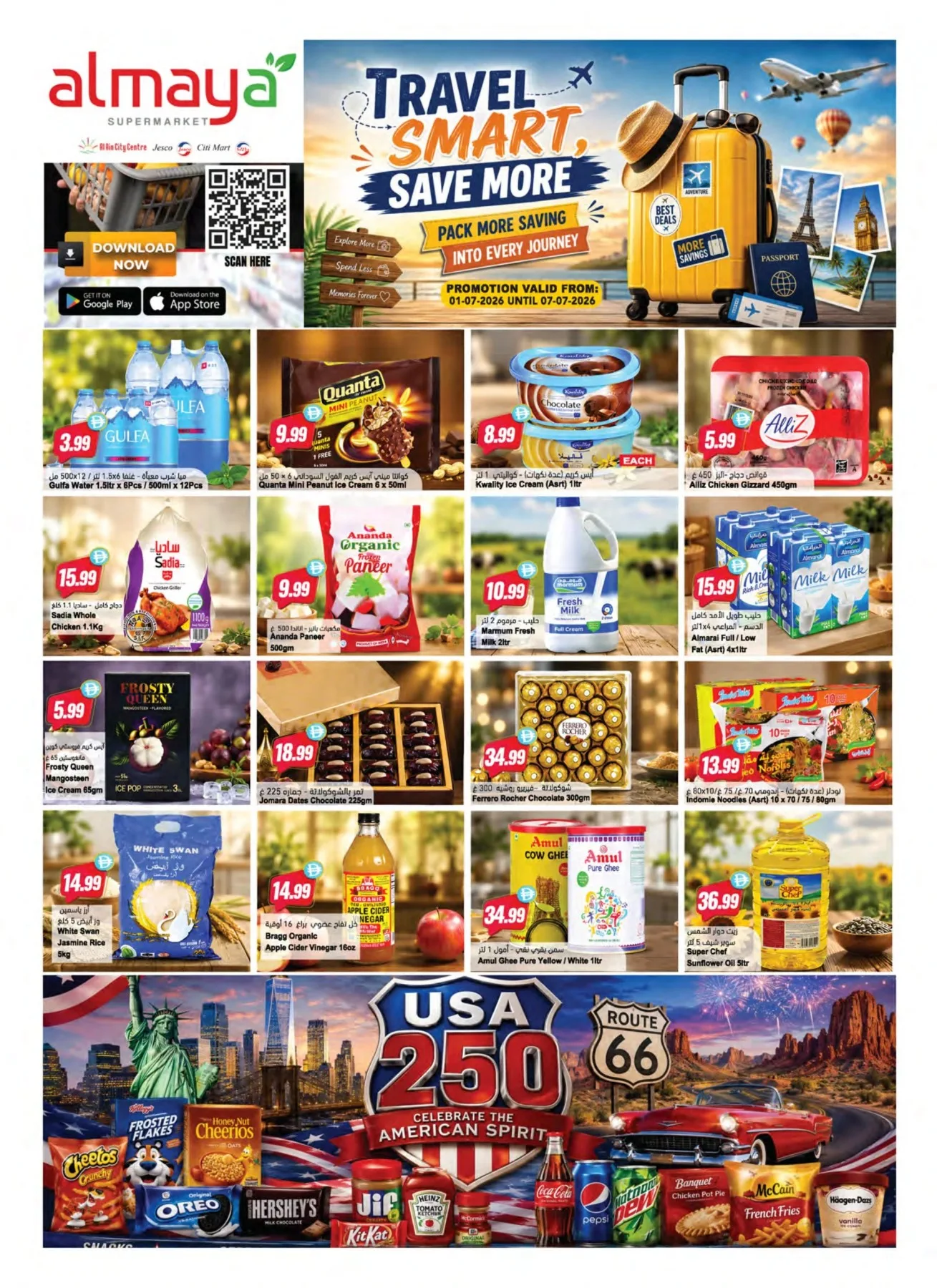 Travel Smart & Save More from Al Maya until 7th July - Al Maya UAE Offers & Promotions — page 1