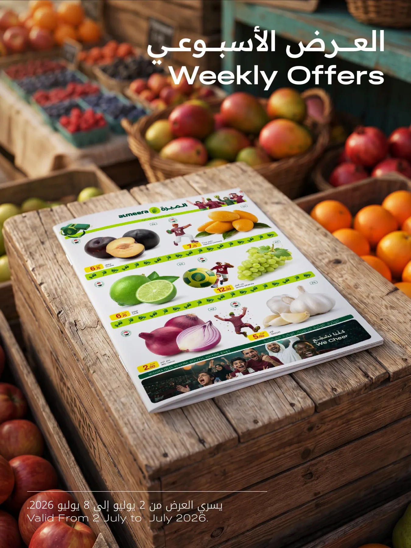 Weekly Offers, Vol 2 - Al Wakrah from Al Meera Hypermarket until 8th July - Al Meera Hypermarket Qatar Offers & Promotions catalogue cover