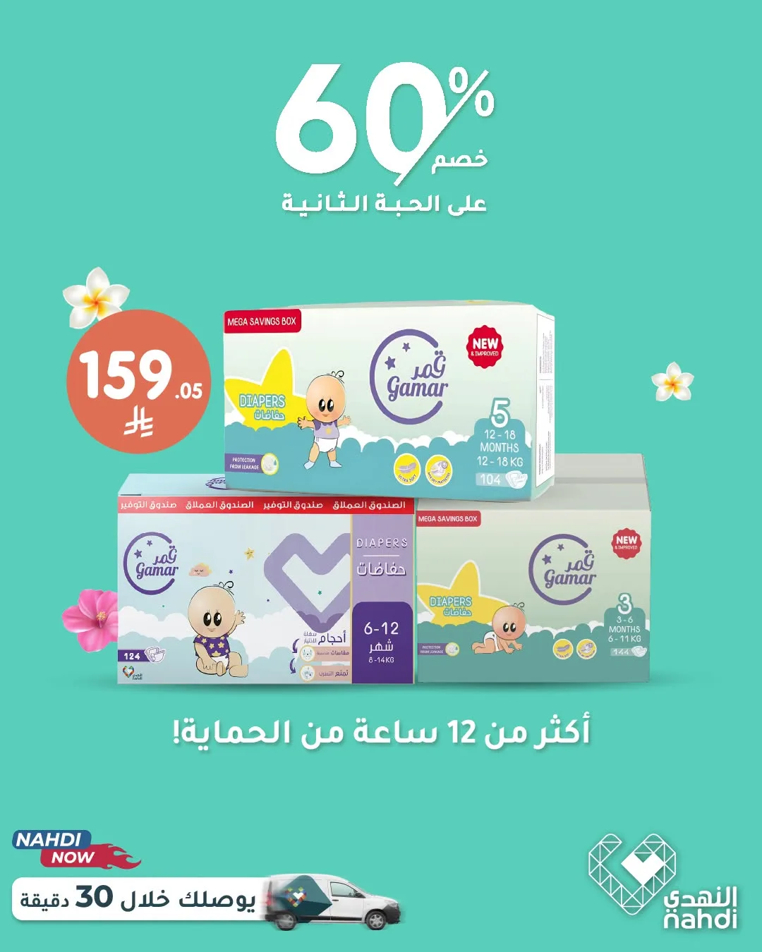 عروض الصيف على حفاضات الأطفال من صيدلية النهدي حتي 22 يوليو - عروض وتخفيضات صيدلية النهدي السعودية — page 2