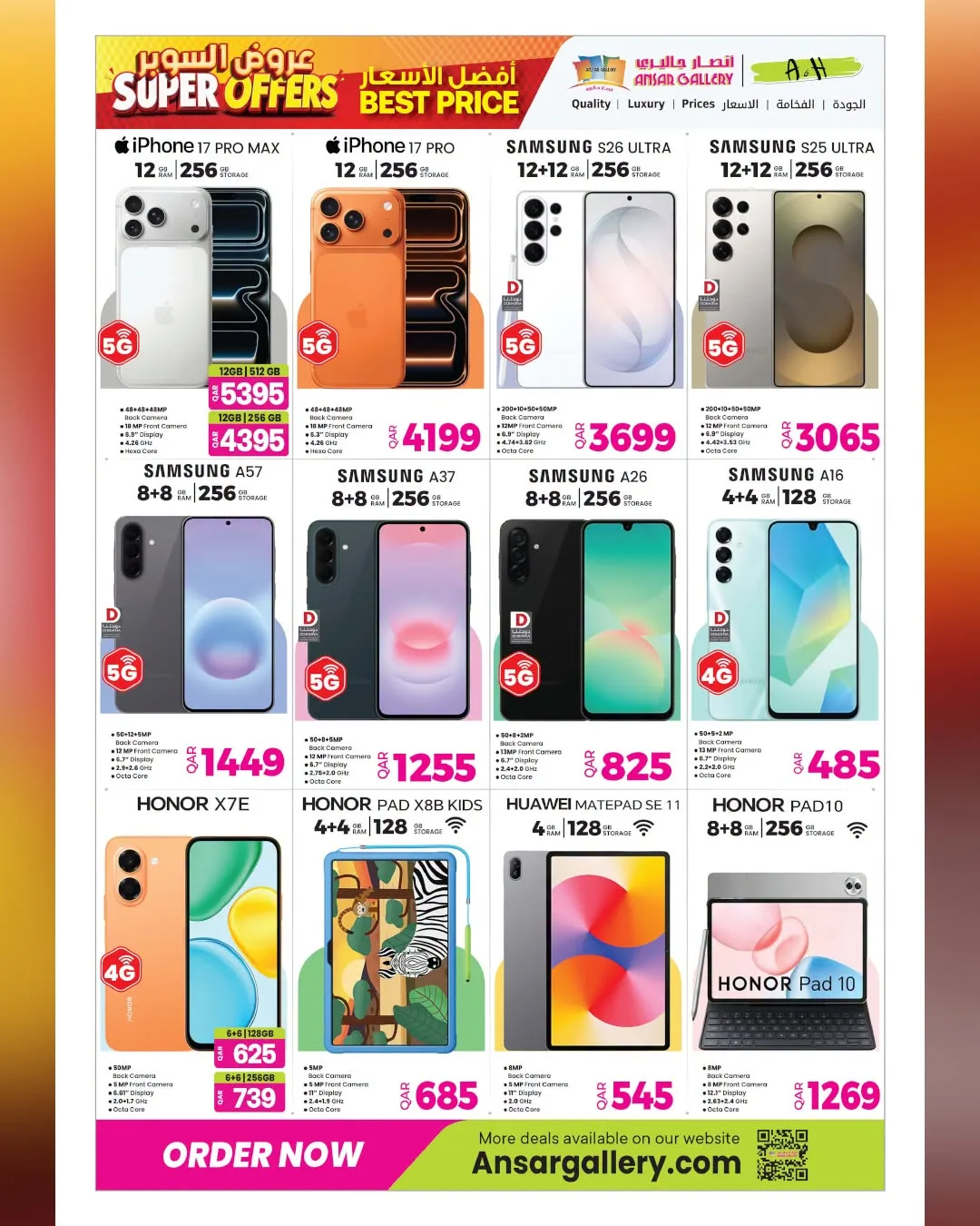 Super Offers – Part 2 from Ansar Gallery until 12th August - Ansar Gallery Qatar Offers & Promotions — page 48