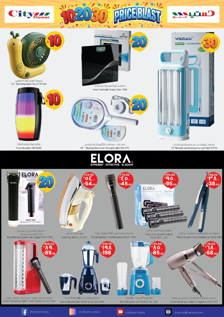 10, 20, 30 SAR Price Blast Deals - Jubail from City Flower until 20th April - City Flower KSA Offers & Promotions — page 8