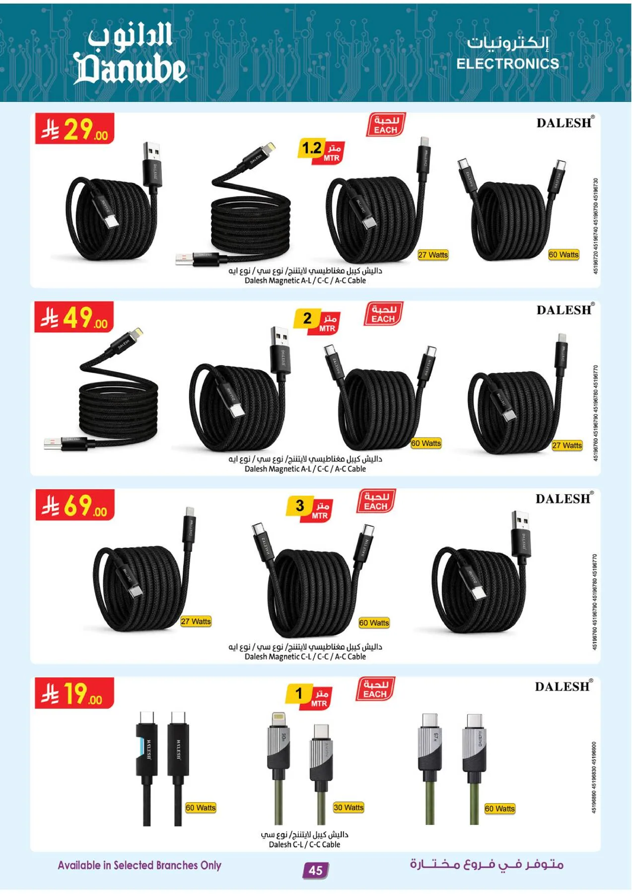 Best Offers of Electronics & Home Appliances from Danube until 11th August - Danube KSA Offers & Promotions — page 46