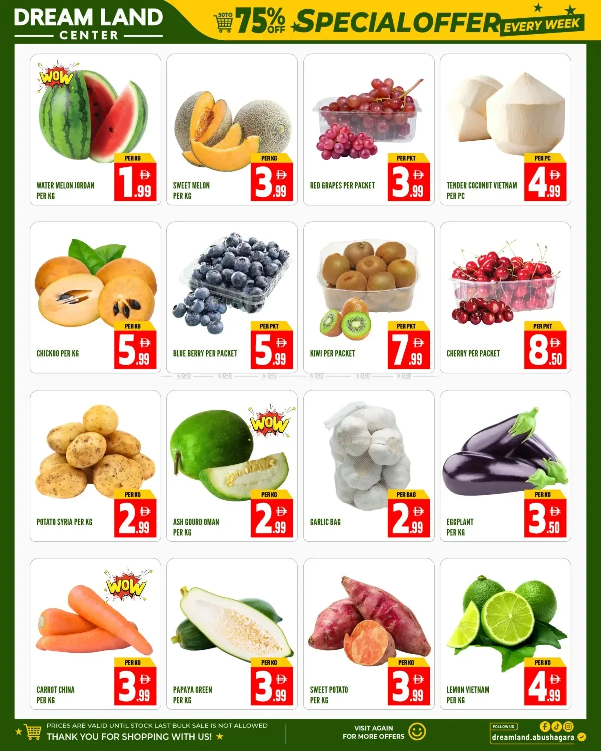 Fresh Deals - Abu Shagara, Sharjah from Dream Land until 20th July - Dream Land UAE Offers & Promotions — page 2