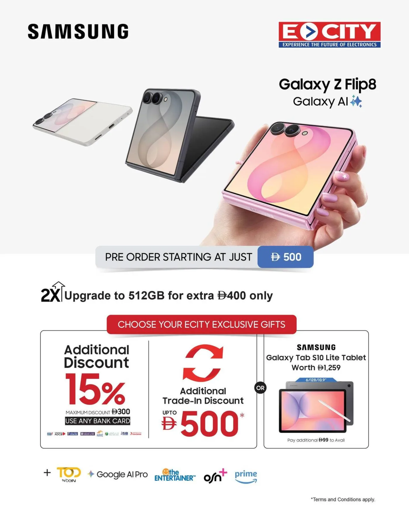 Sale On Samsung Galaxy Z Flip8 from ECity until 29th July - ECity UAE Offers & Promotions — page 2
