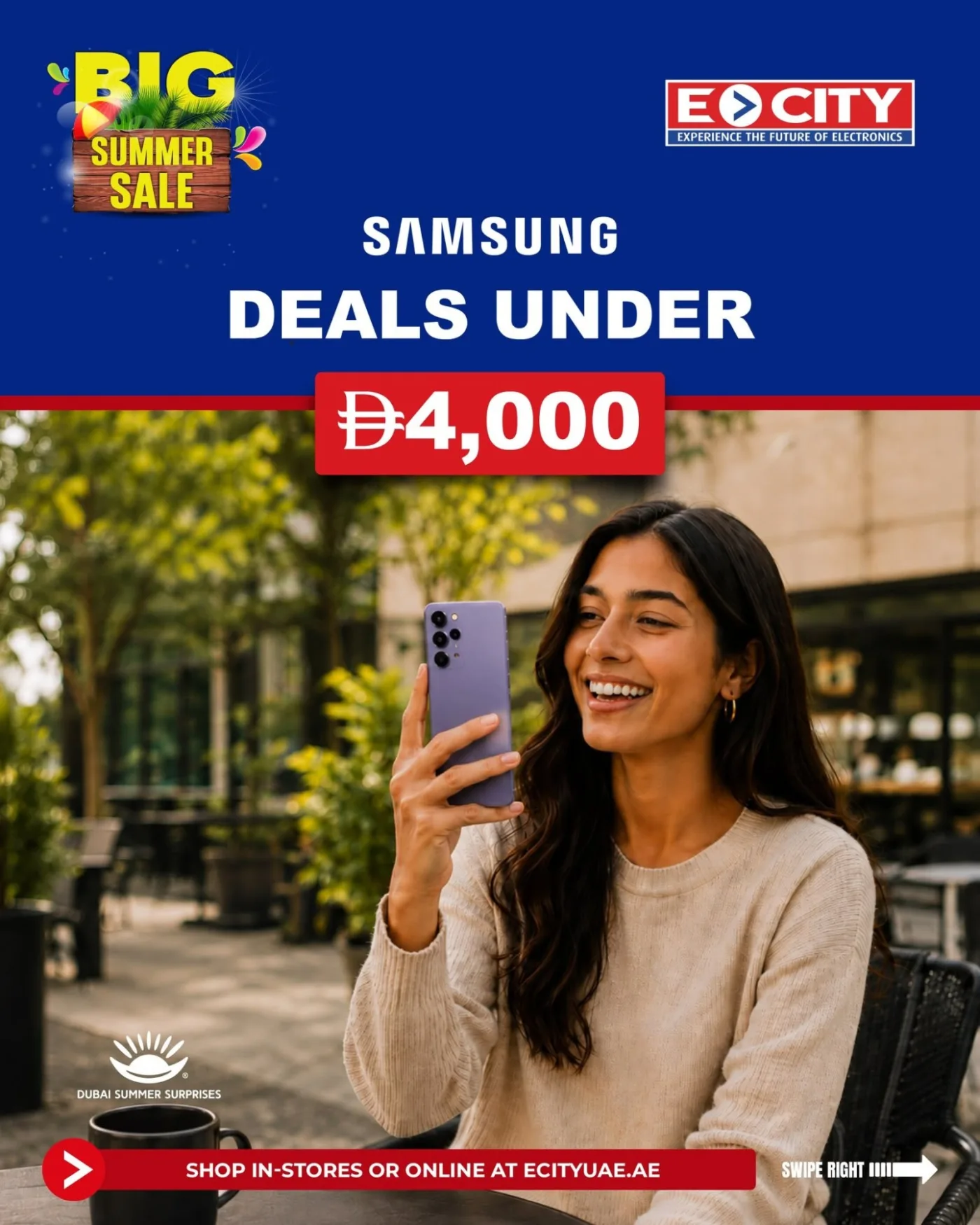 Samsung Deals from ECity until 28th July - ECity UAE Offers & Promotions catalogue cover