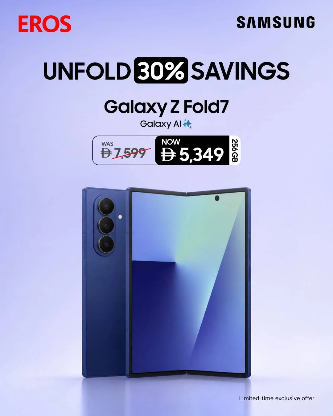 Sale On  Samsung Galaxy Z Fold7 from EROS until 15th July - EROS UAE Offers & Promotions — page 2