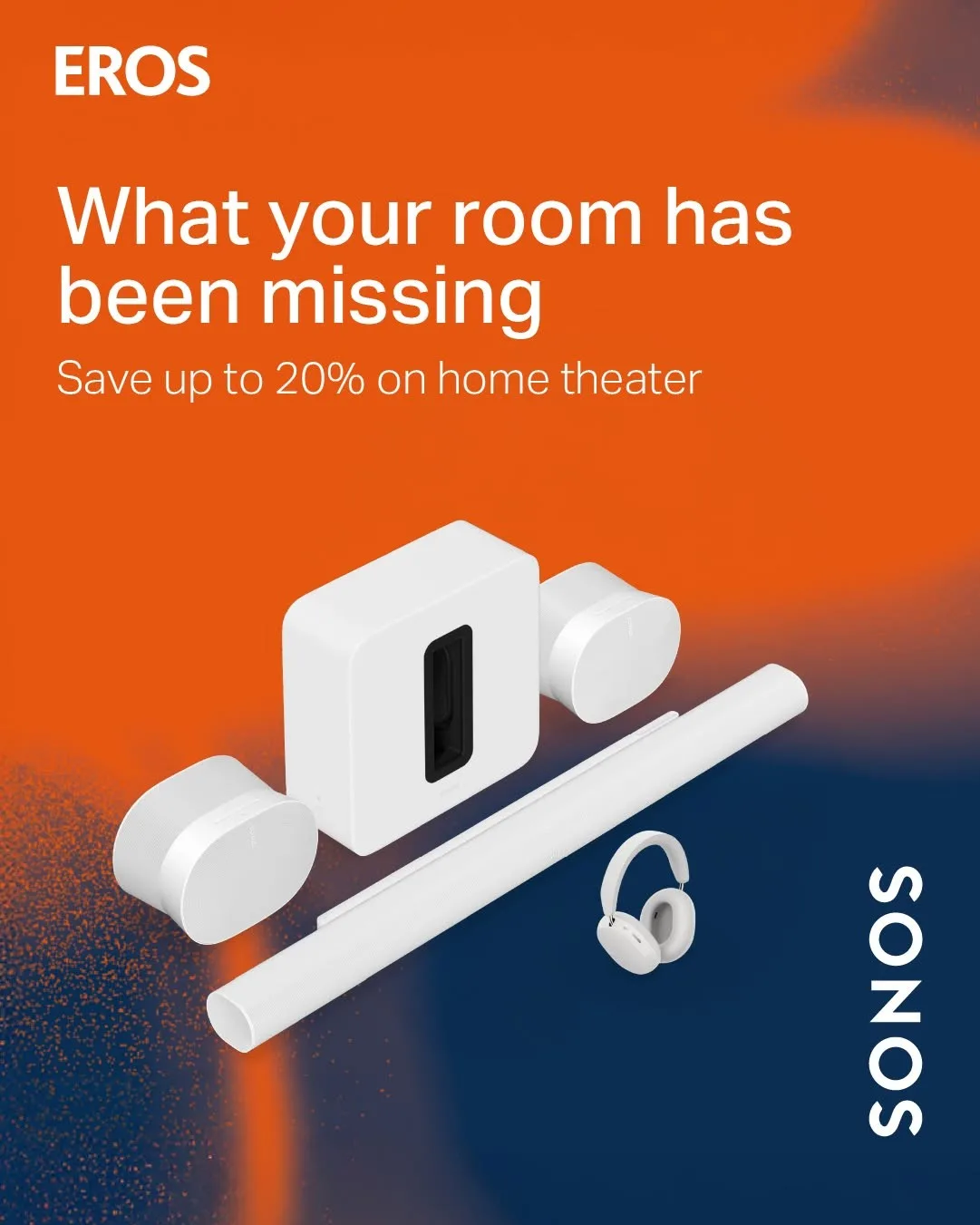 Sale On SONOS from EROS until 5th July - EROS UAE Offers & Promotions catalogue cover