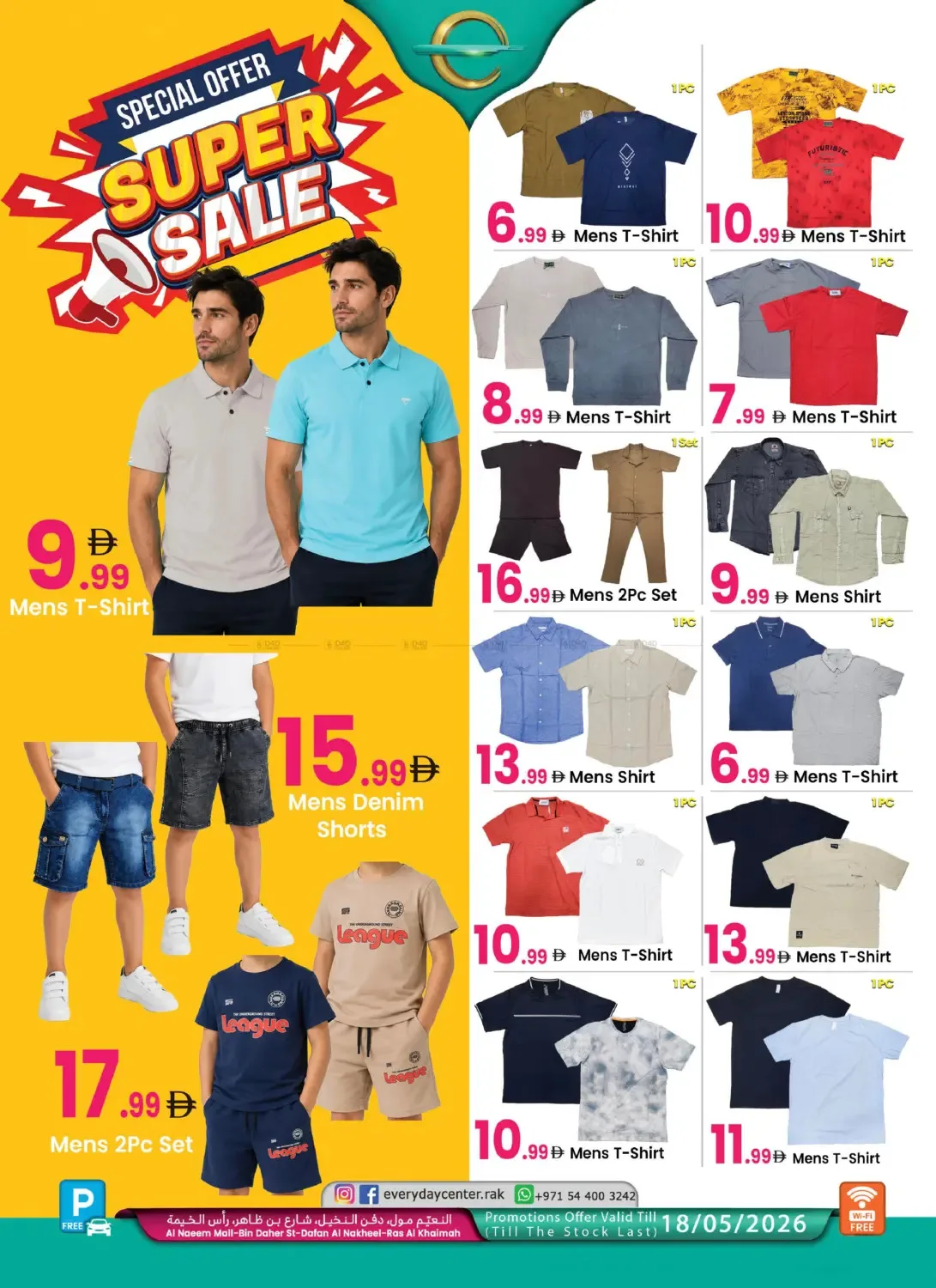 Special Offers - Ras Al Khaimah from Everyday Center until 18th May - Everyday Center UAE Offers & Promotions catalogue cover