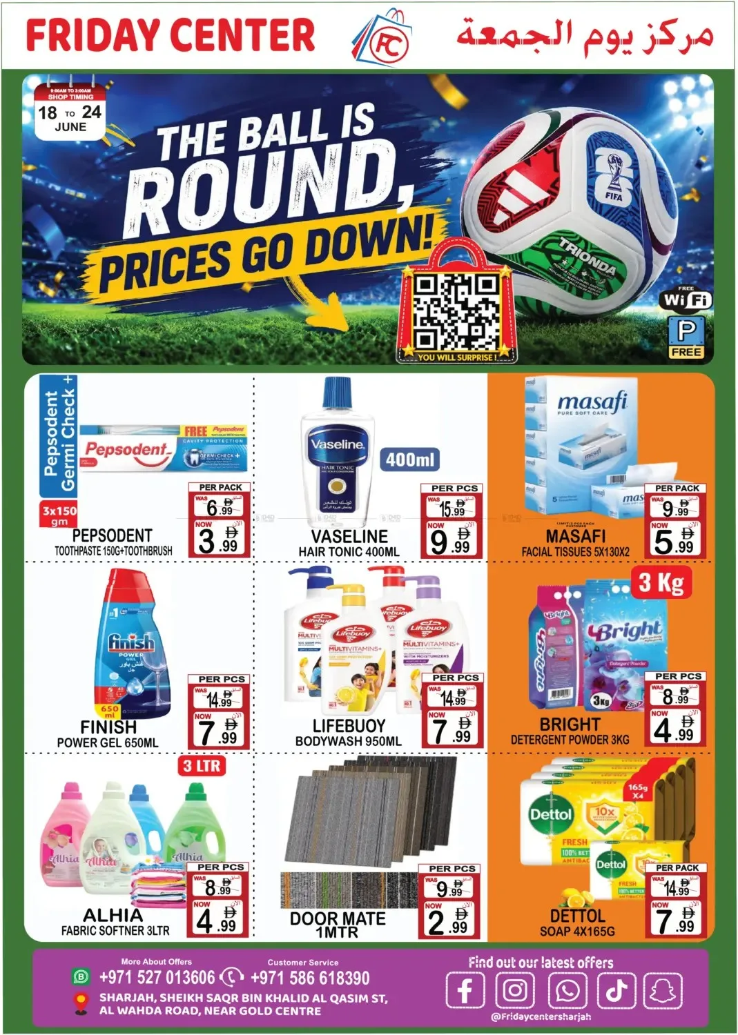 The Ball Is Round & Prices Go Down from Friday Center until 24th June - Friday Center UAE Offers & Promotions — page 8
