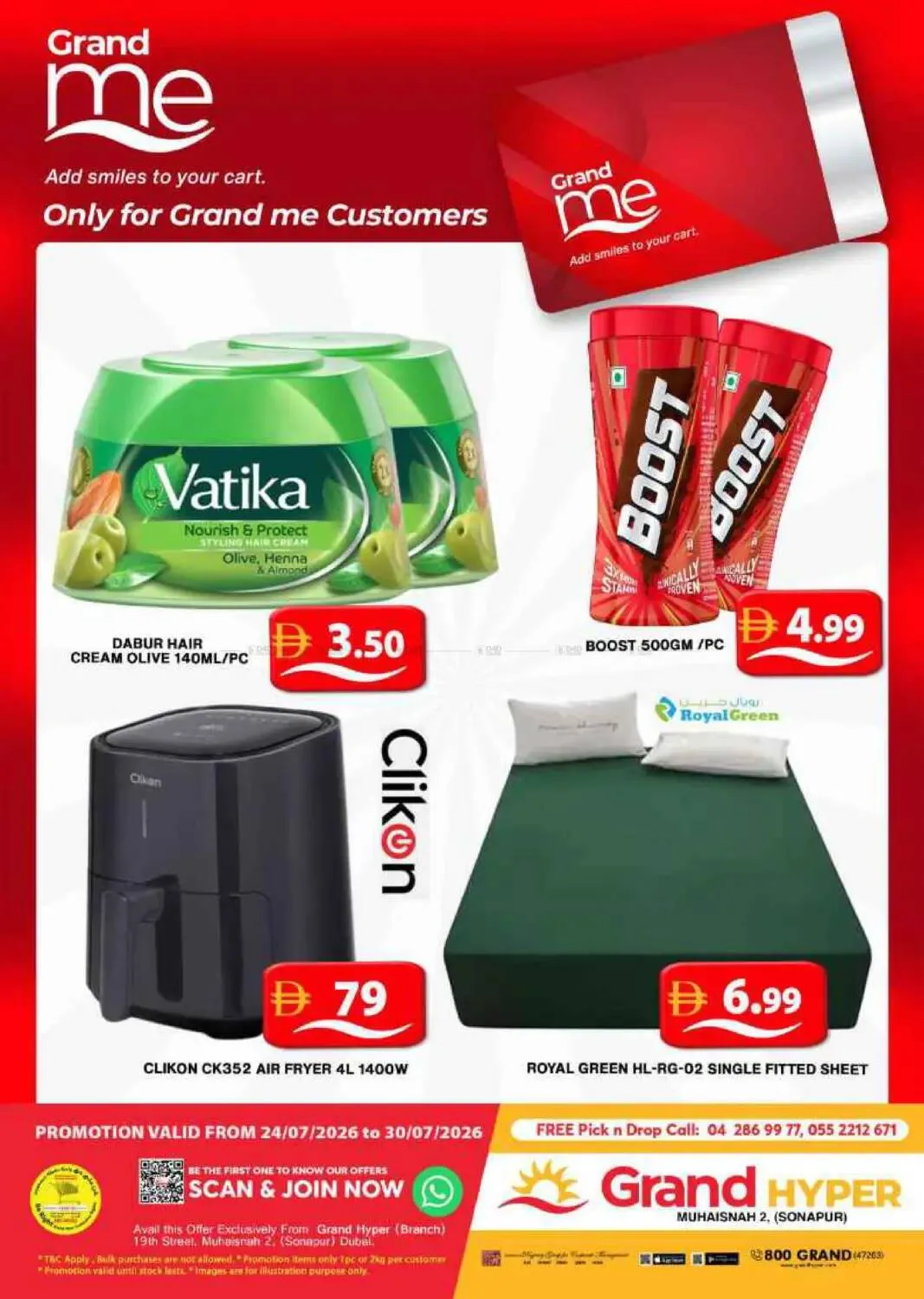 Grand Me Deals - Grand Hyper Muhaisnah from Grand Hypermarket until 30th July - Grand Hypermarket UAE Offers & Promotions — page 2