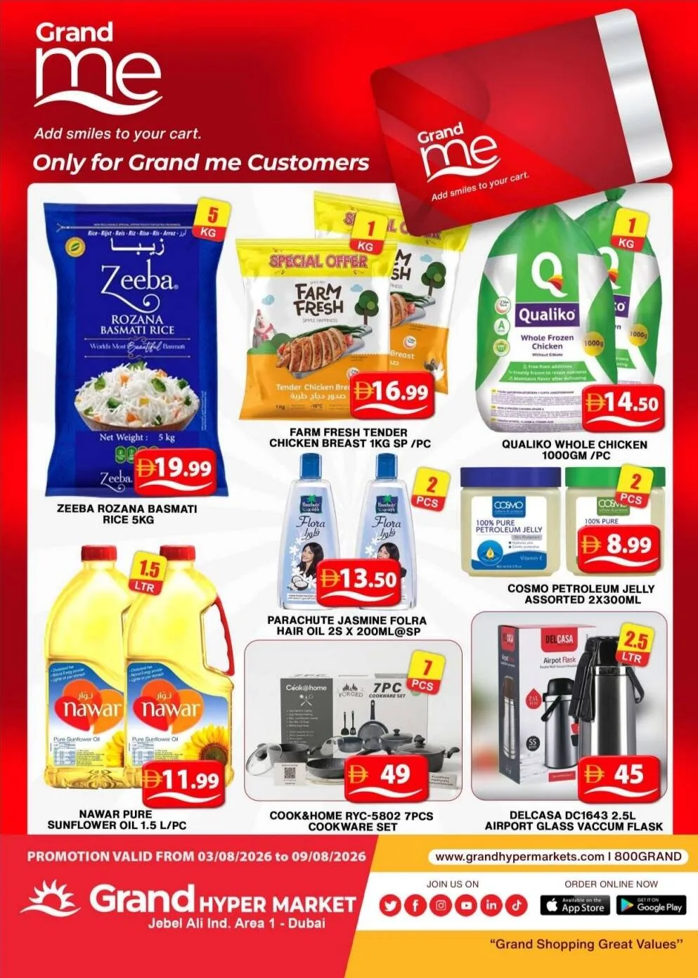 Grand Me Deals - Grand Hypermarket Jebel Ali from Grand Hypermarket until 9th August - Grand Hypermarket UAE Offers & Promotions — page 2