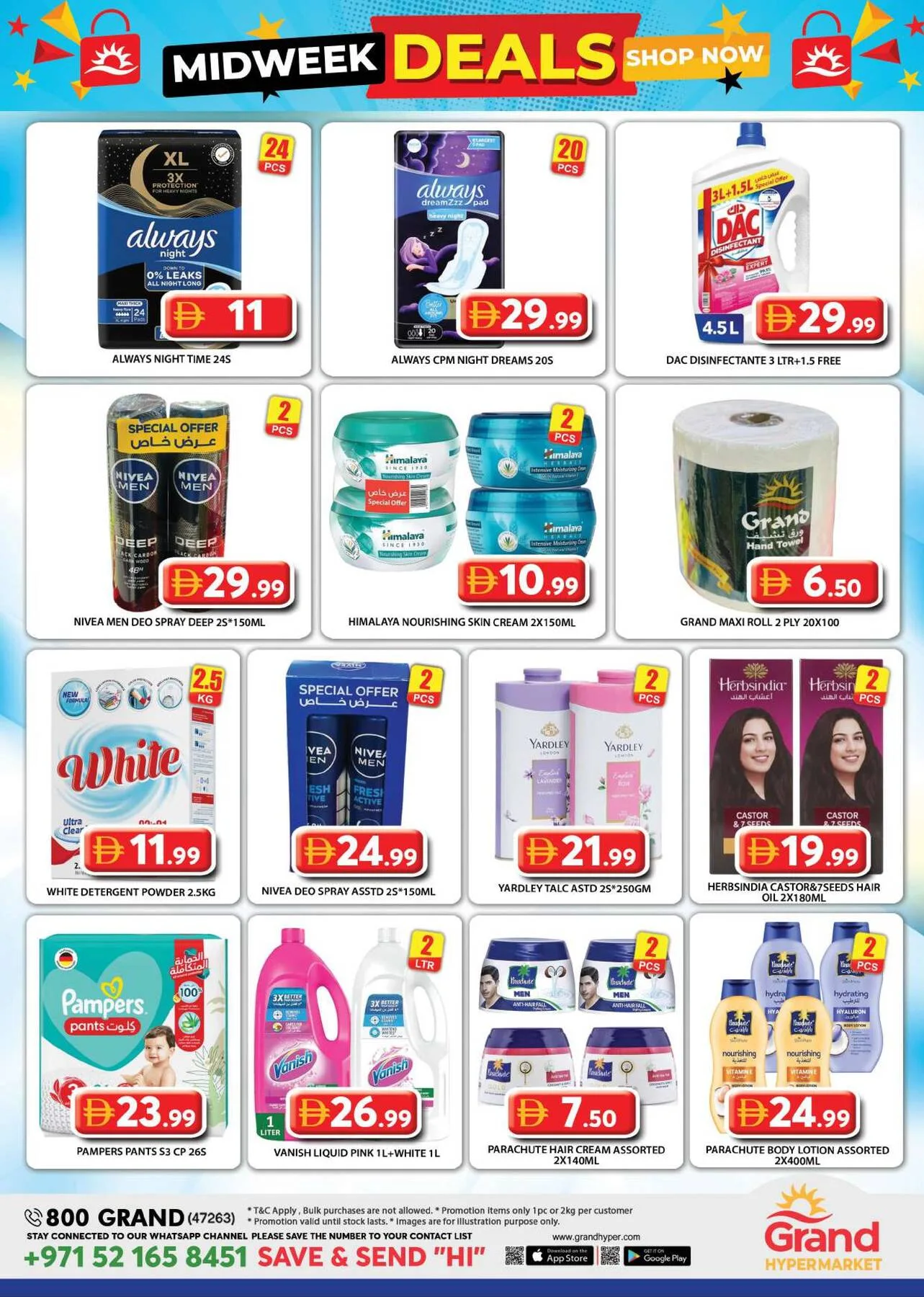 Midweek Deals - Baniyas, Abu Dhabi from Grand Hypermarket until 6th August - Grand Hypermarket UAE Offers & Promotions — page 3