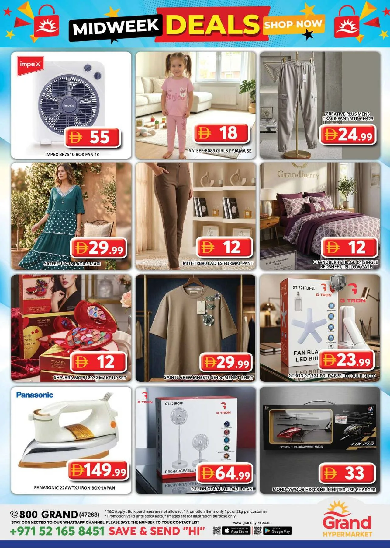 Midweek Deals - Baniyas, Abu Dhabi from Grand Hypermarket until 6th August - Grand Hypermarket UAE Offers & Promotions — page 4