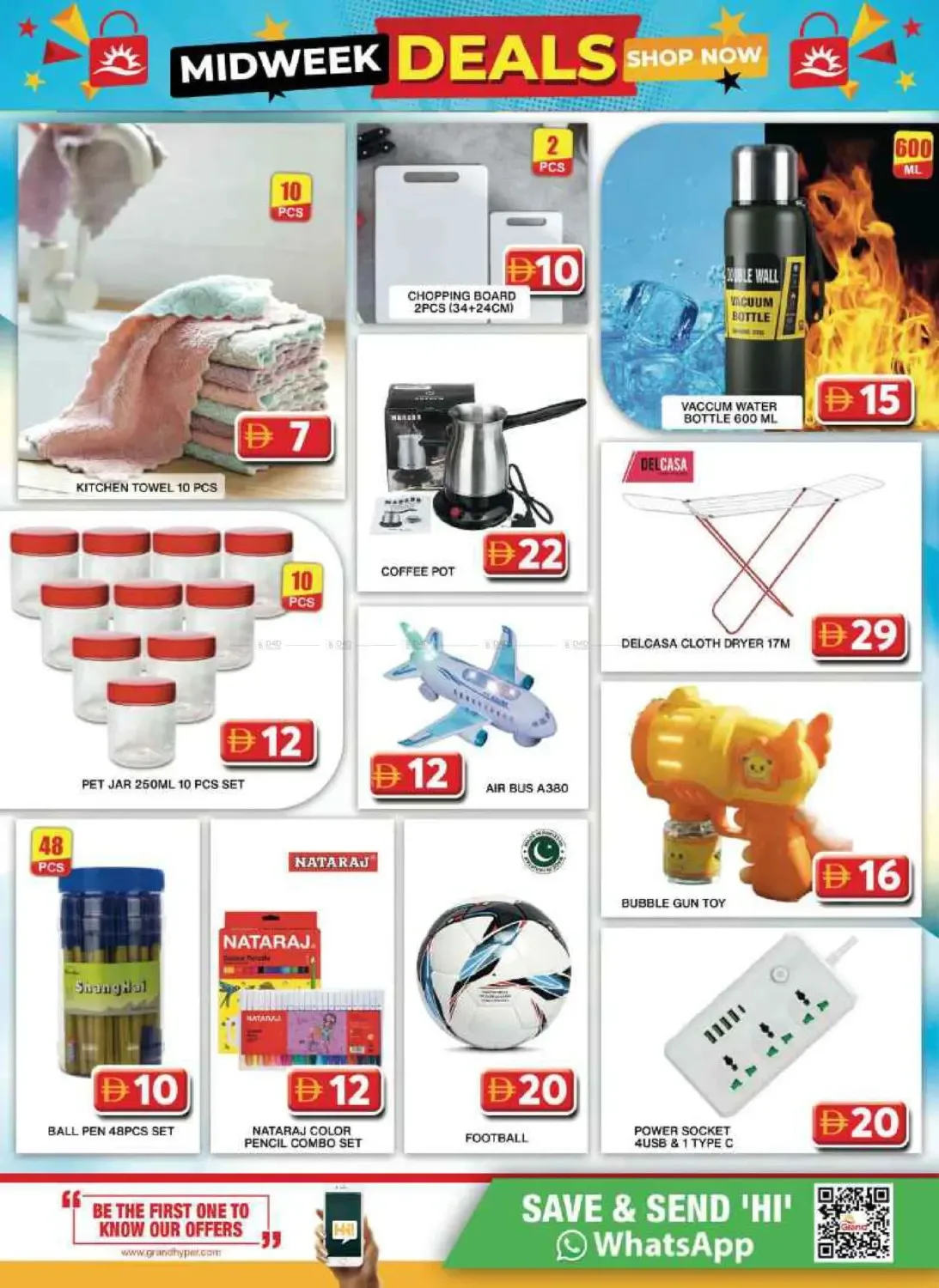 Midweek Deals - Grand City Mall from Grand Hypermarket until 6th August - Grand Hypermarket UAE Offers & Promotions — page 8
