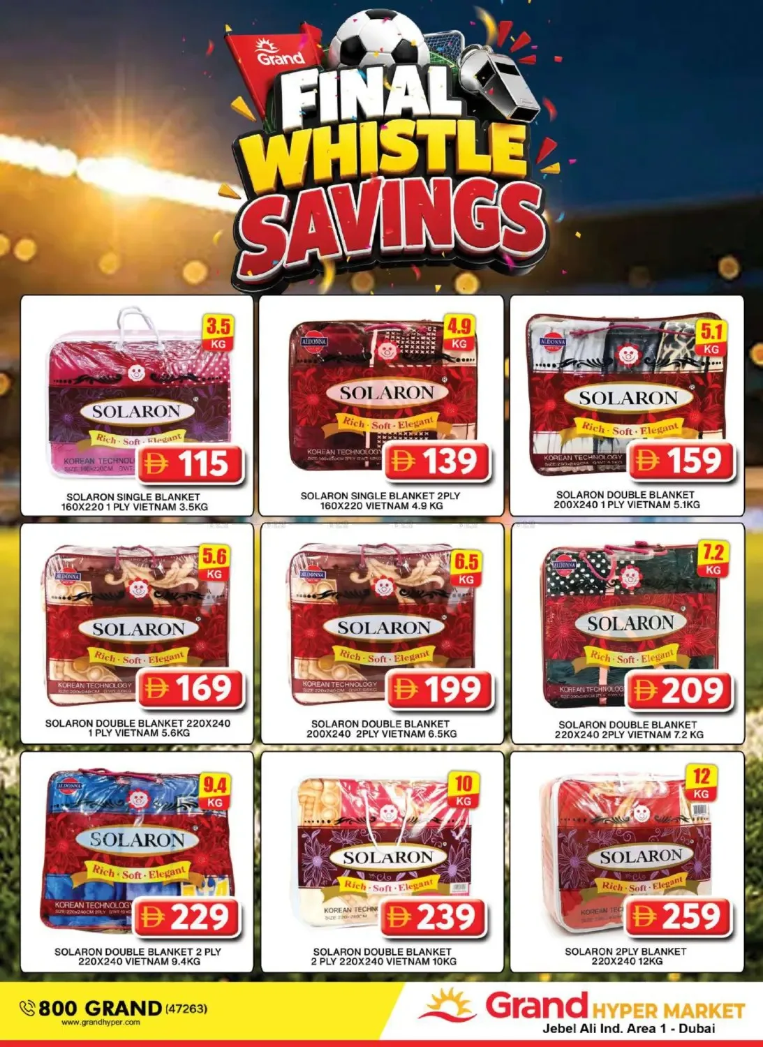Weekend Deals - Grand Hypermarket Jebel Ali from Grand Hypermarket until 19th July - Grand Hypermarket UAE Offers & Promotions — page 20