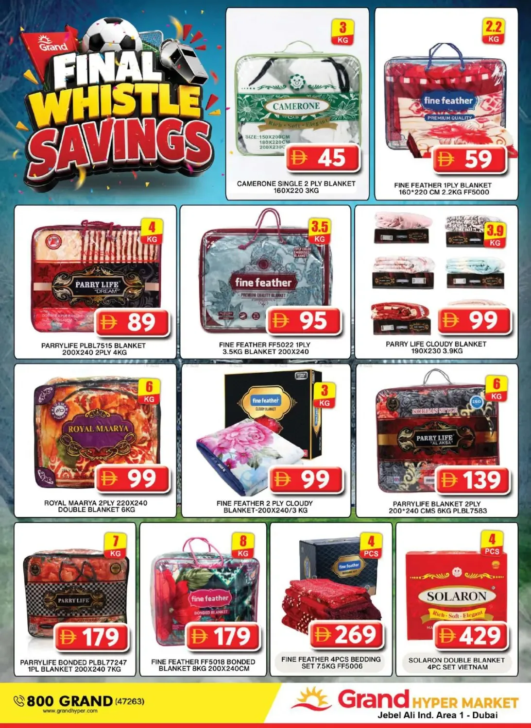 Weekend Deals - Grand Hypermarket Jebel Ali from Grand Hypermarket until 19th July - Grand Hypermarket UAE Offers & Promotions — page 21