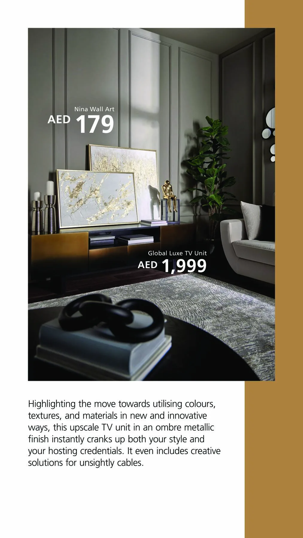 Hosting Offers - Global Luxe Collection from Home Centre until 31st December - Home Centre UAE Offers & Promotions — page 9