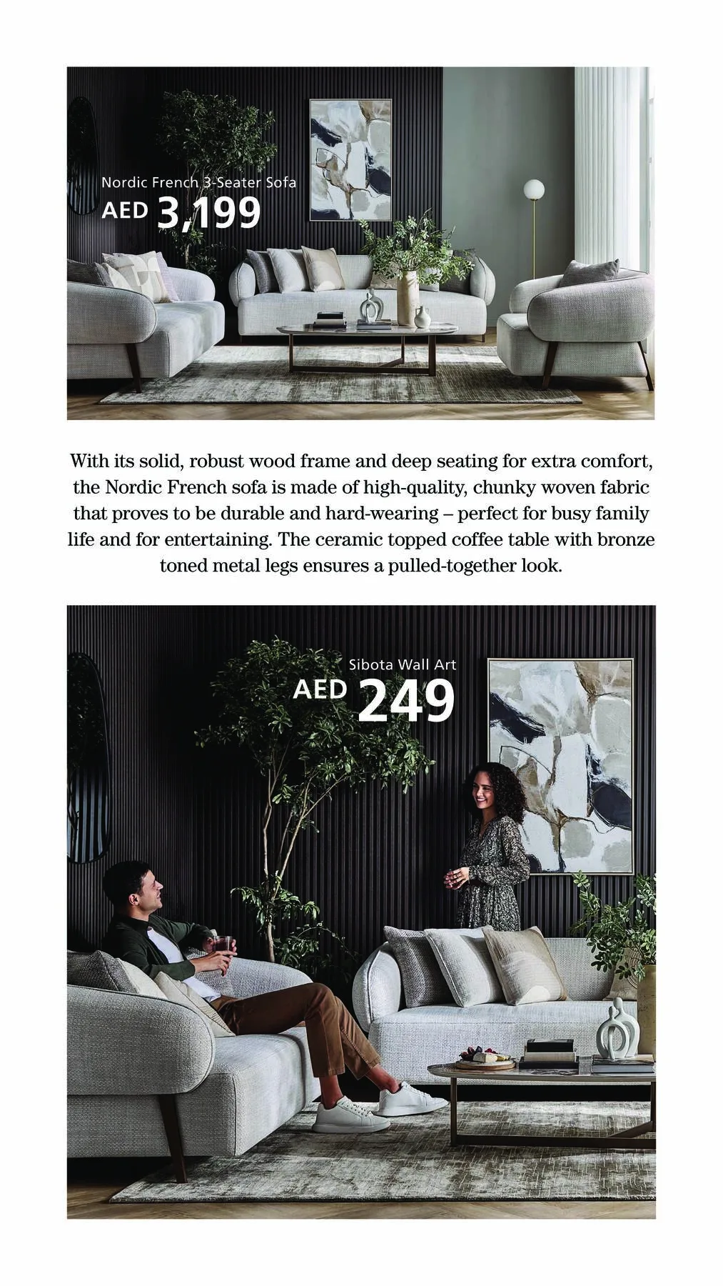 Hosting Offers - Nordic French Collection from Home Centre until 31st December - Home Centre UAE Offers & Promotions — page 4