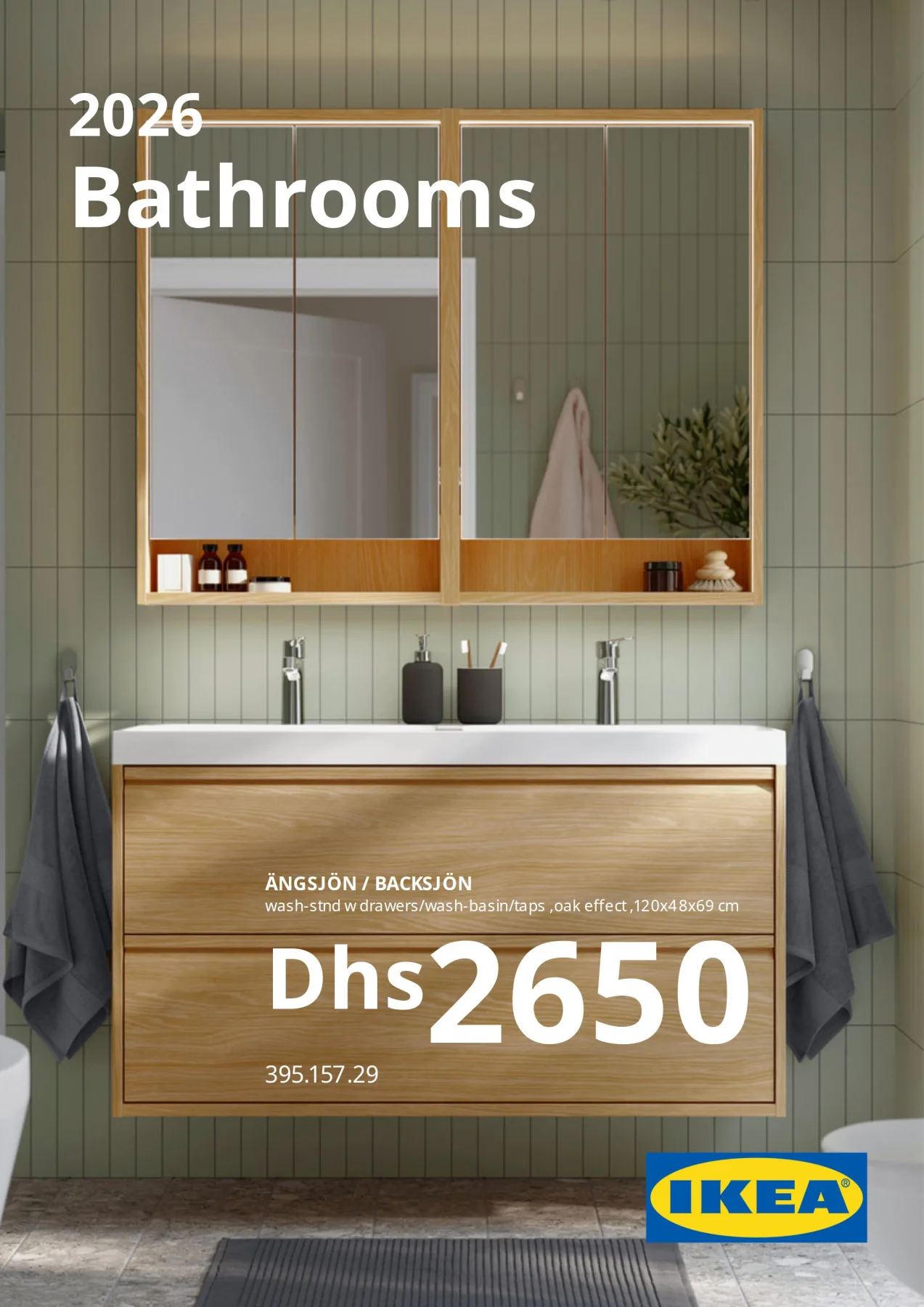 Bathrooms Offer from IKEA until 30th June - IKEA UAE Offers & Promotions catalogue cover