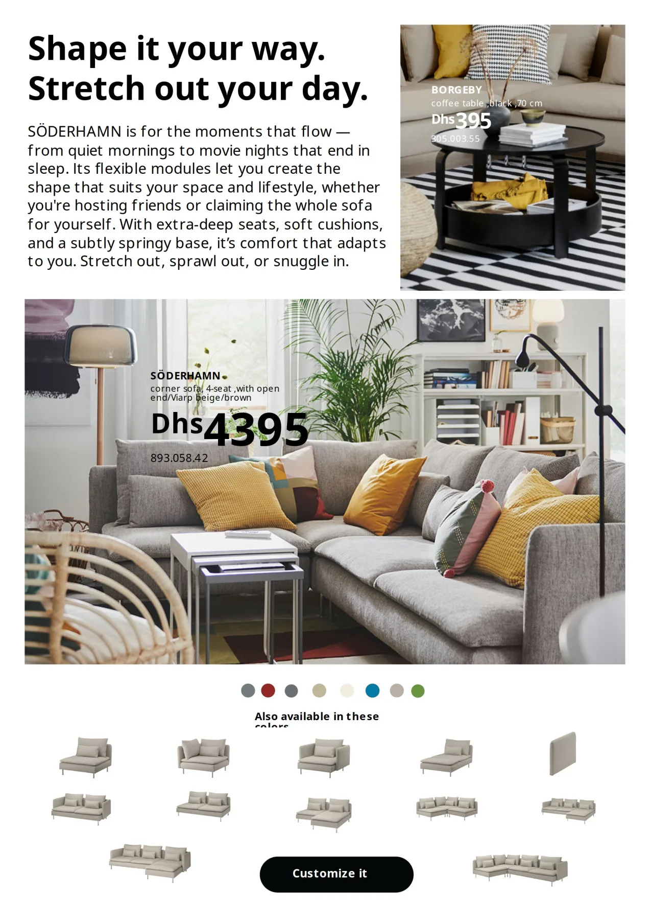 Living Room Offers from IKEA until 30th June - IKEA UAE Offers & Promotions — page 18