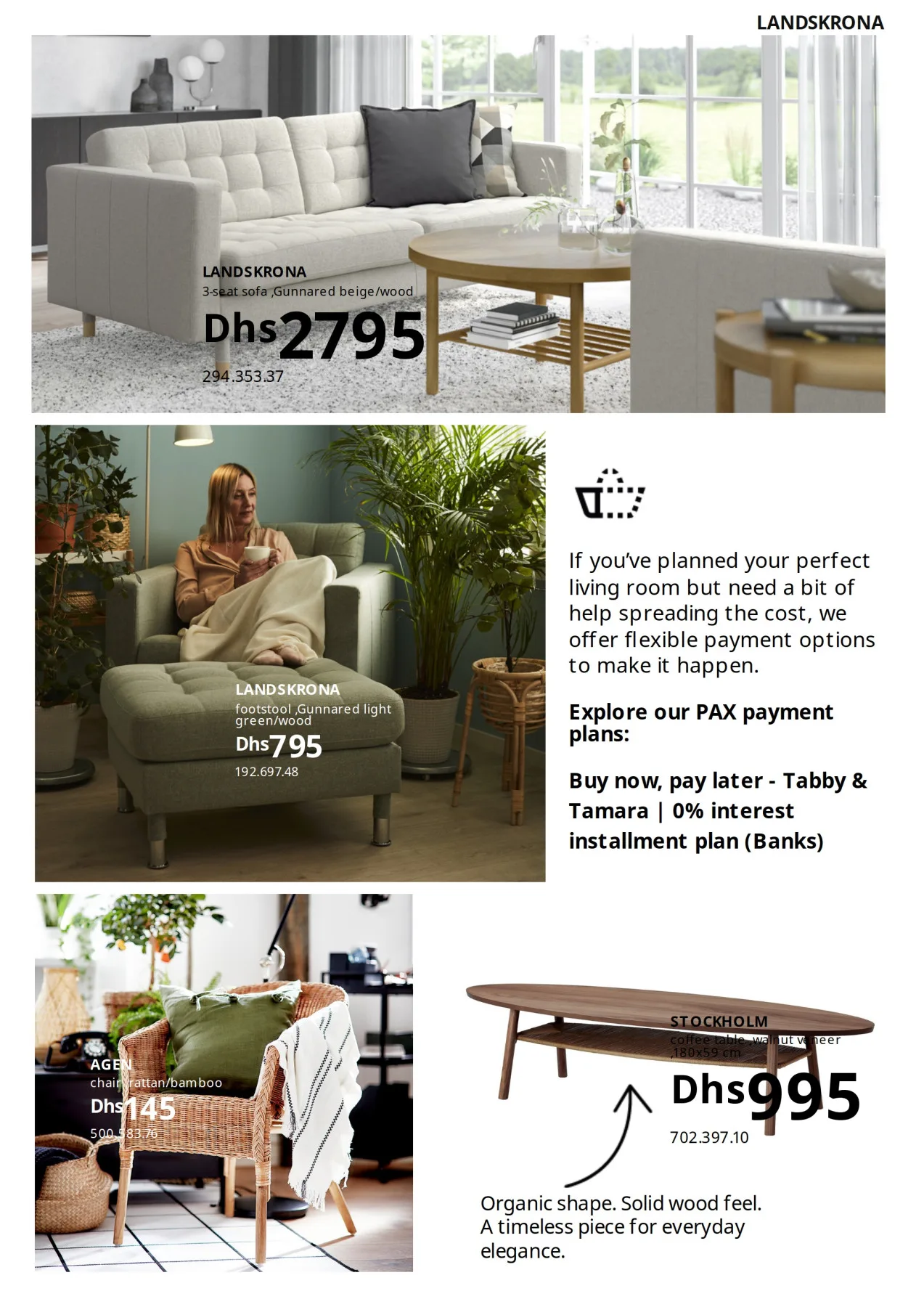 Living Room Offers from IKEA until 30th June - IKEA UAE Offers & Promotions — page 21