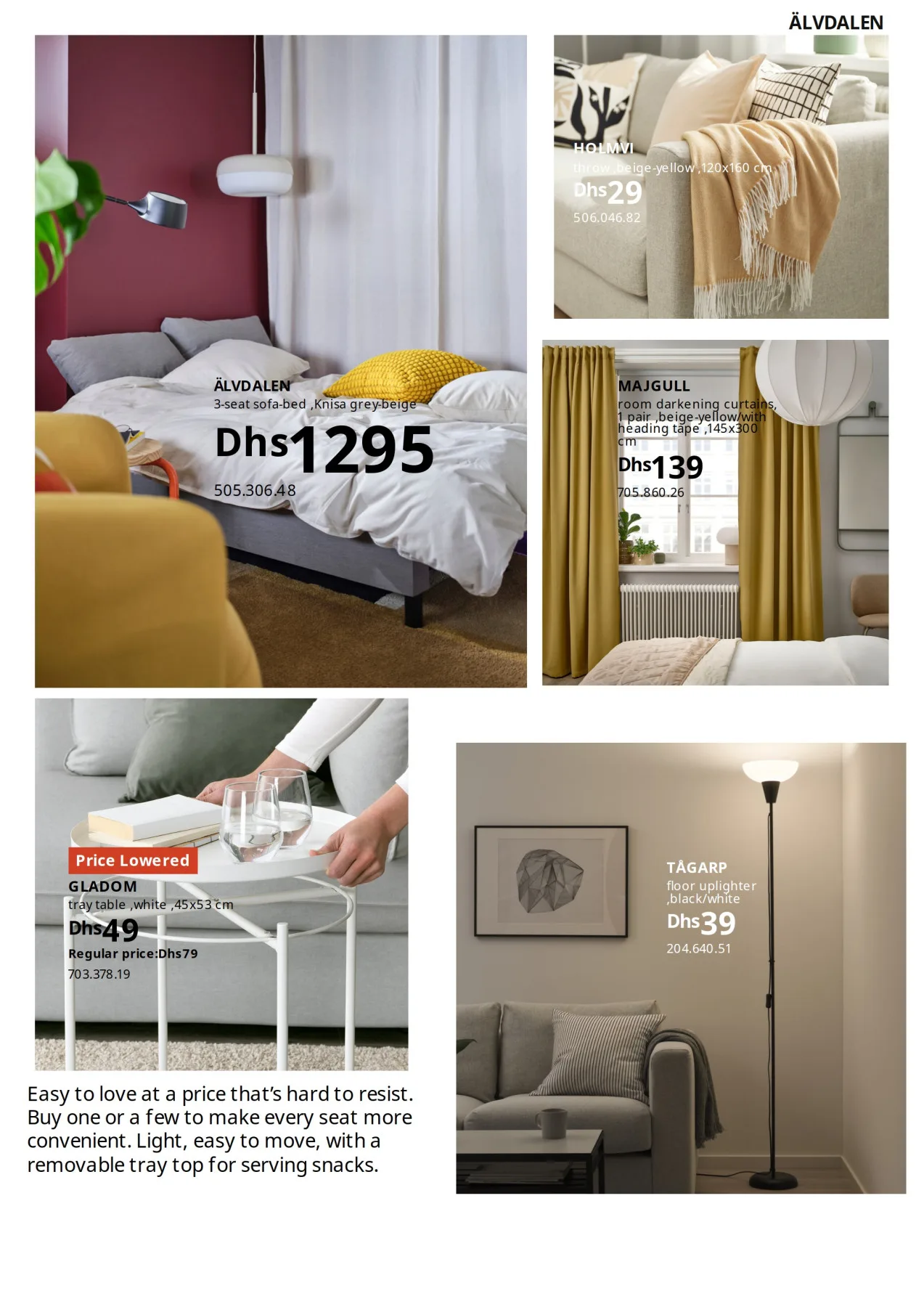 Living Room Offers from IKEA until 30th June - IKEA UAE Offers & Promotions — page 39