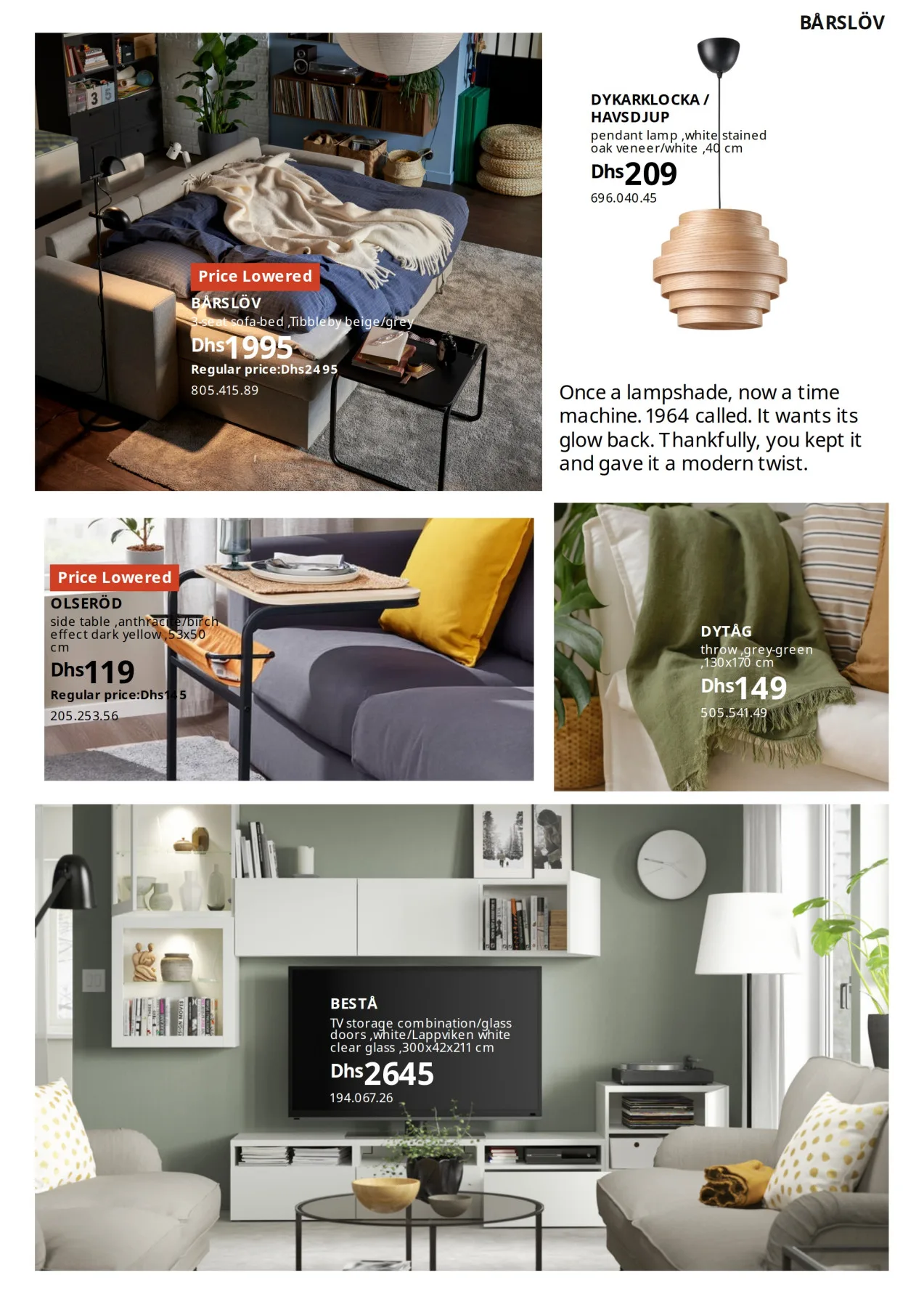 Living Room Offers from IKEA until 30th June - IKEA UAE Offers & Promotions — page 41