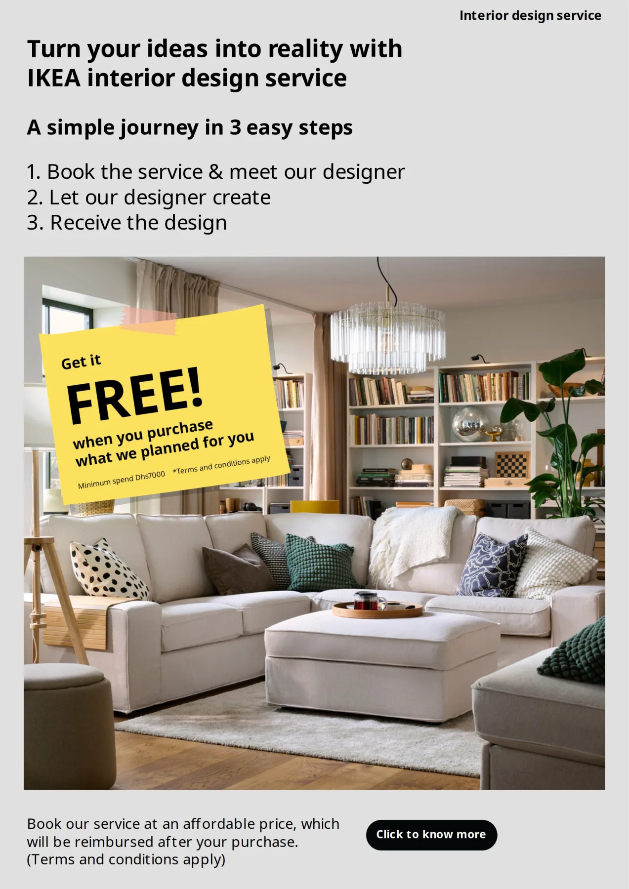 Living Room Offers from IKEA until 30th June - IKEA UAE Offers & Promotions — page 59