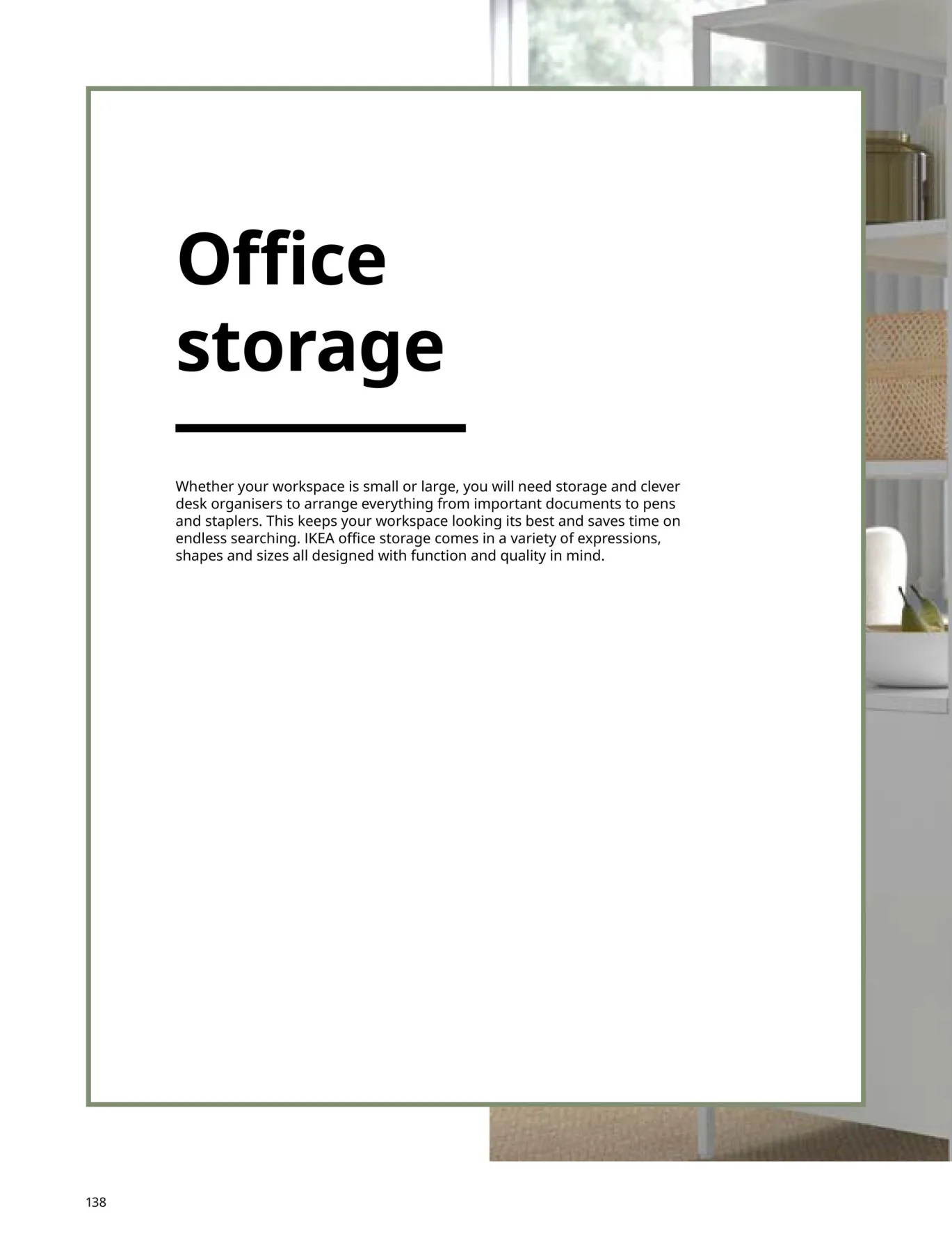 Office Brochure Offers from IKEA until 30th June - IKEA UAE Offers & Promotions — page 138