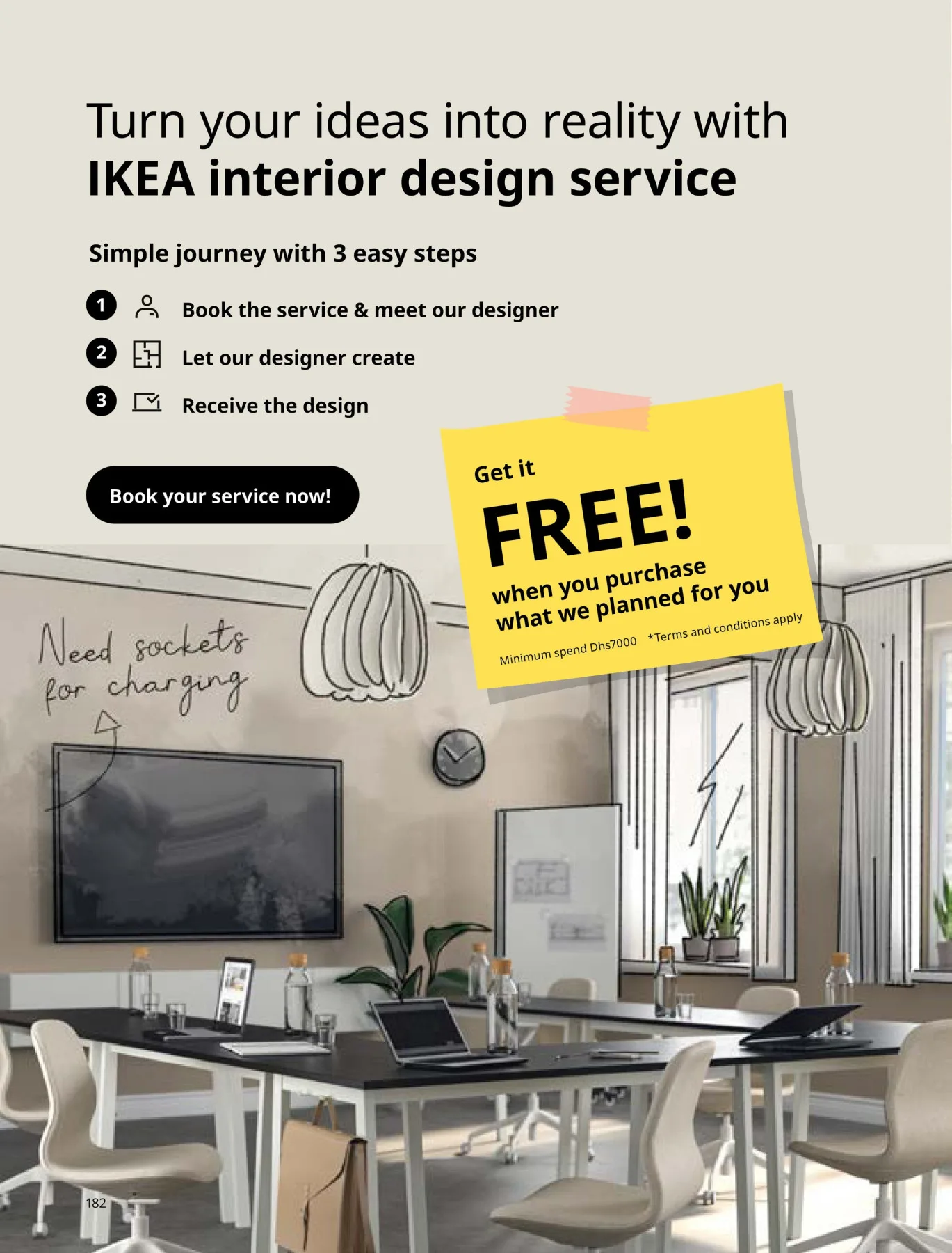 Office Brochure Offers from IKEA until 30th June - IKEA UAE Offers & Promotions — page 182