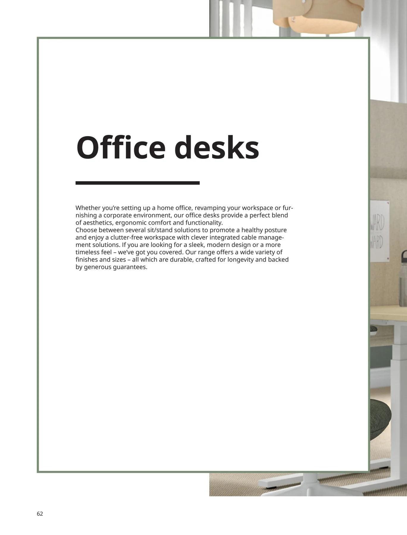 Office Brochure Offers from IKEA until 30th June - IKEA UAE Offers & Promotions — page 62