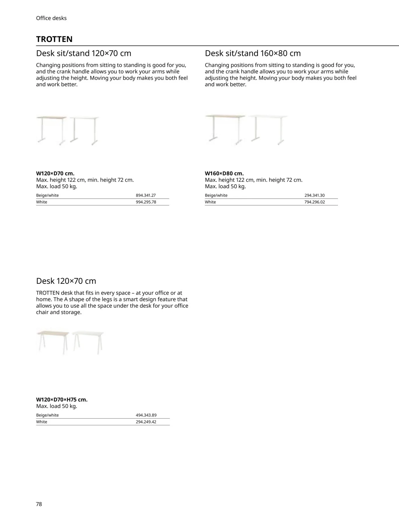 Office Brochure Offers from IKEA until 30th June - IKEA UAE Offers & Promotions — page 78