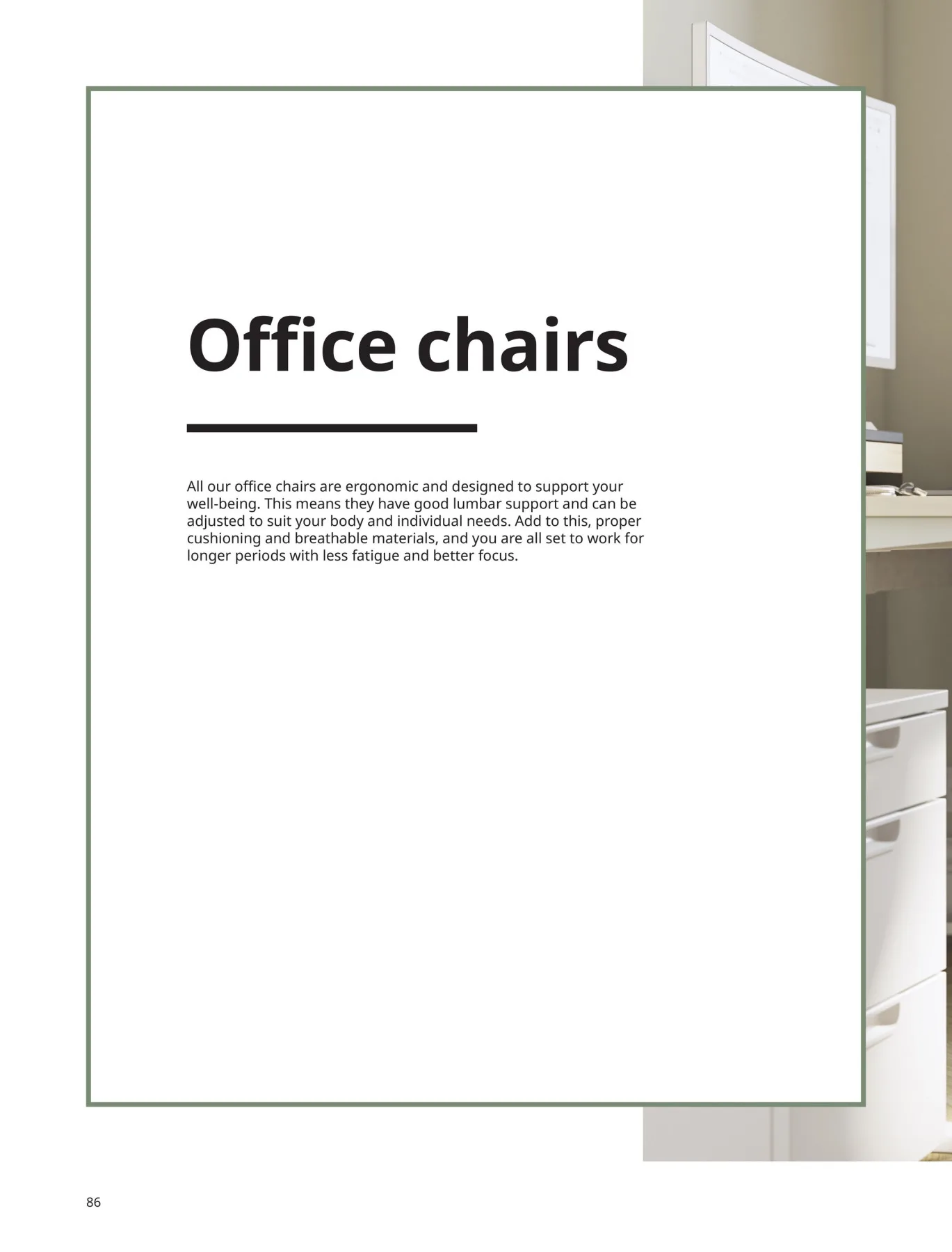 Office Brochure Offers from IKEA until 30th June - IKEA UAE Offers & Promotions — page 86