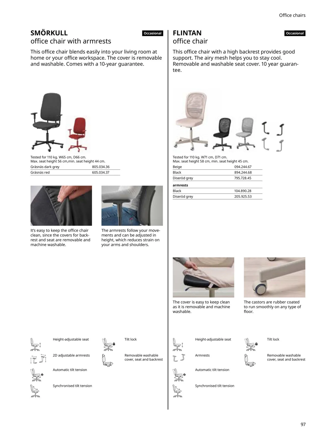 Office Brochure Offers from IKEA until 30th June - IKEA UAE Offers & Promotions — page 97