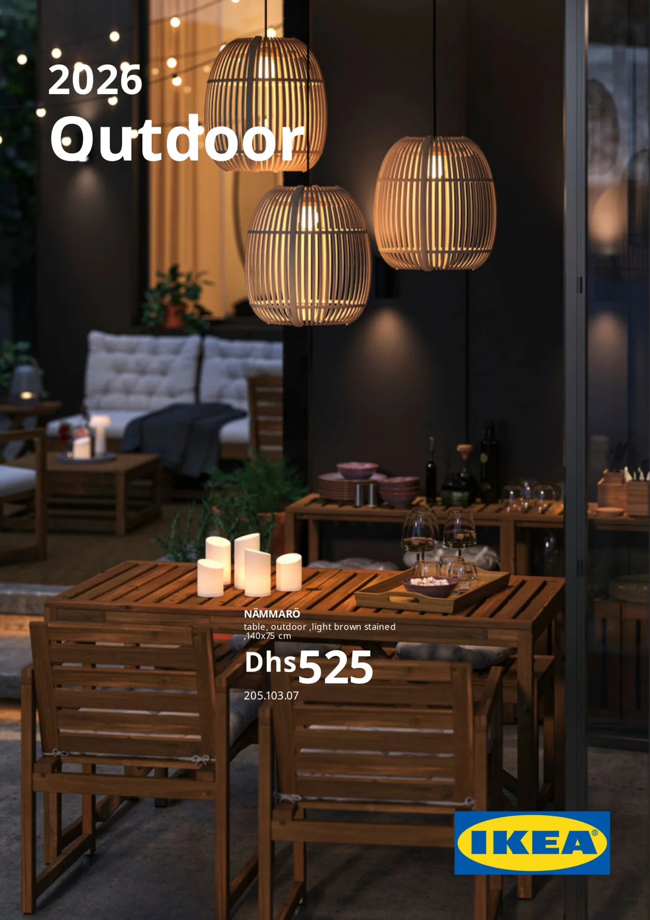 Outdoor Offers from IKEA until 30th June - IKEA UAE Offers & Promotions catalogue cover