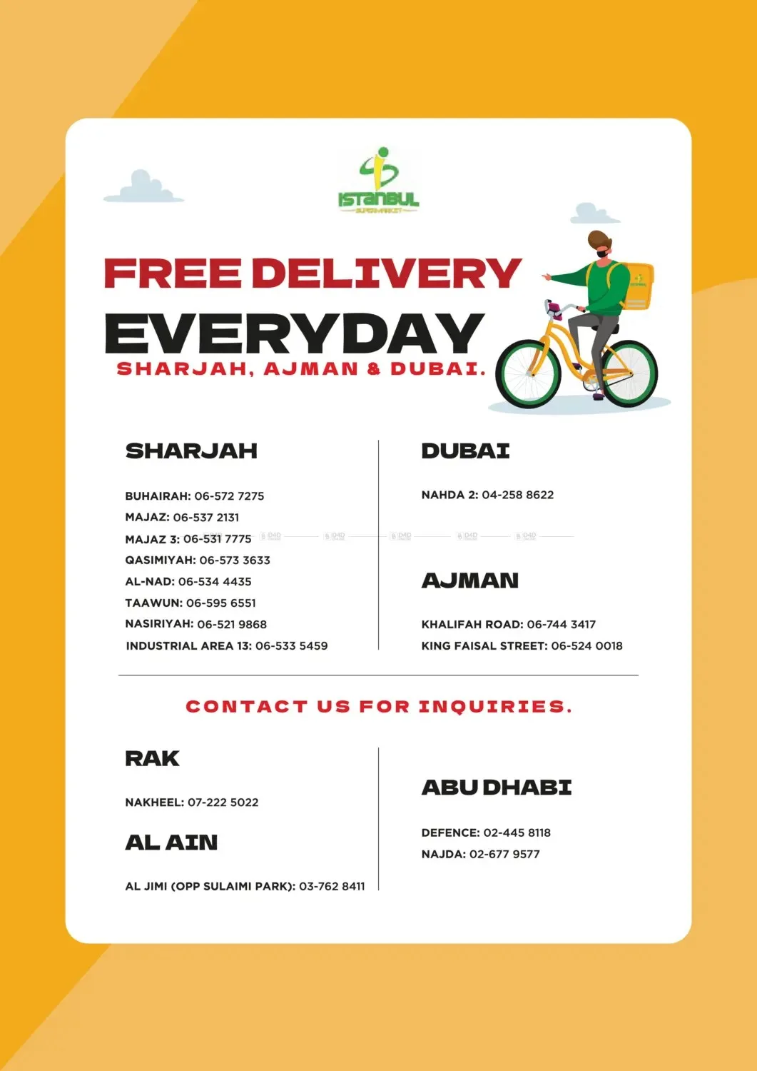 Sunshine Specials from Istanbul Supermarket until 15th July - Istanbul Supermarket UAE Offers & Promotions — page 16