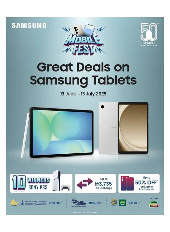 Smarter Deals from Jumbo until 13th July - Jumbo UAE Offers & Promotions catalogue cover