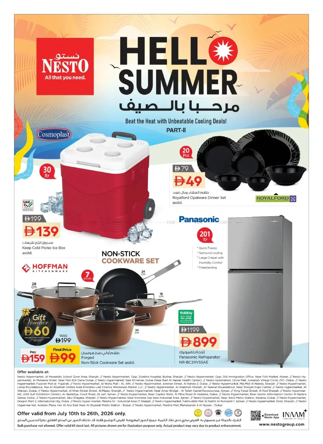 Hello Summer from Nesto until 26th July - Nesto UAE Offers & Promotions — page 2