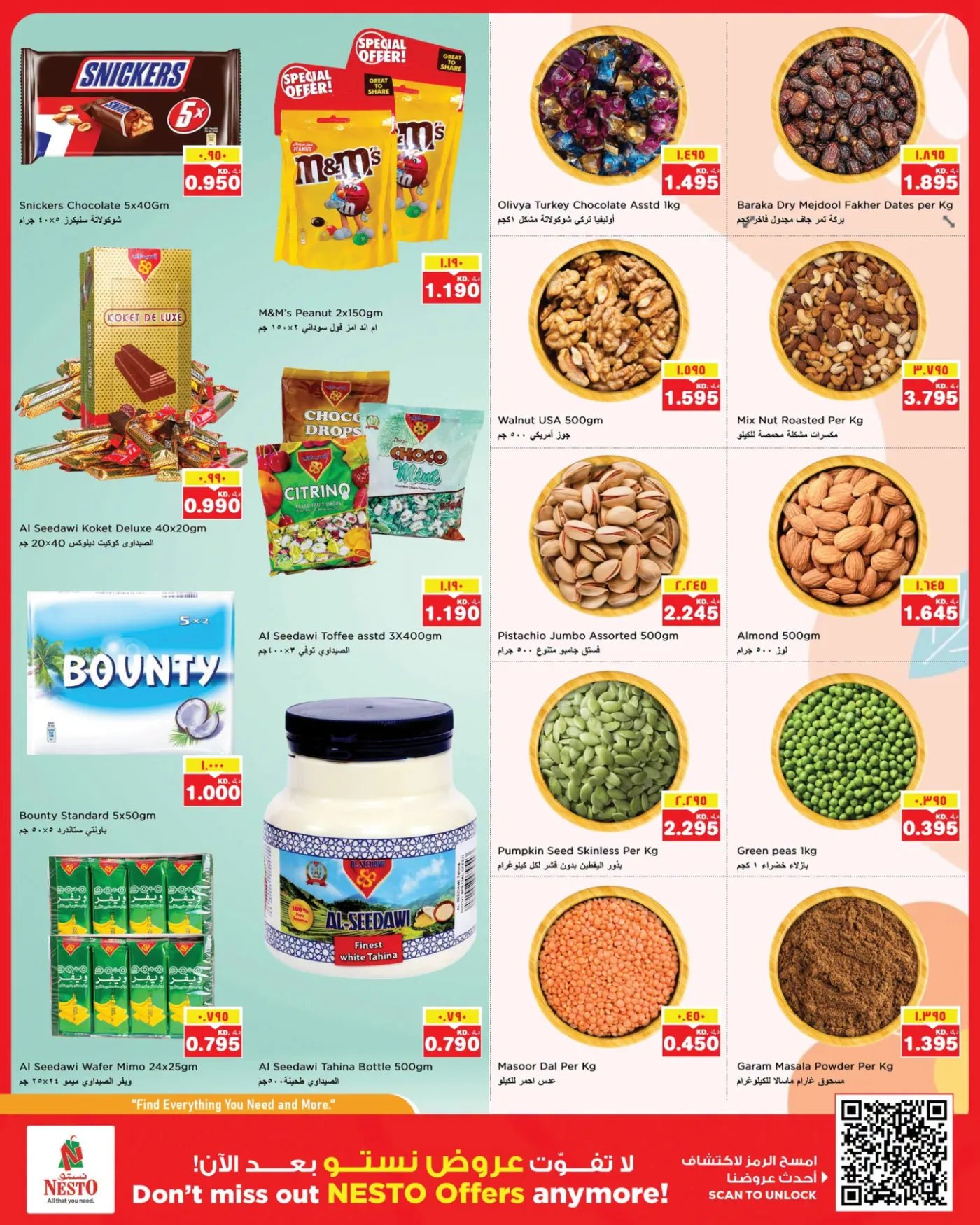 GIGANTIC SAVINGS - Fahaheel Block 08, Block 07 & Khan Mall, Hawally Block 07 & Block 09, Khaitan, Jleeb, Salmiya & Mangaf, Vol 2 from Nesto until 10th August - Nesto Kuwait Offers & Promotions — page 4